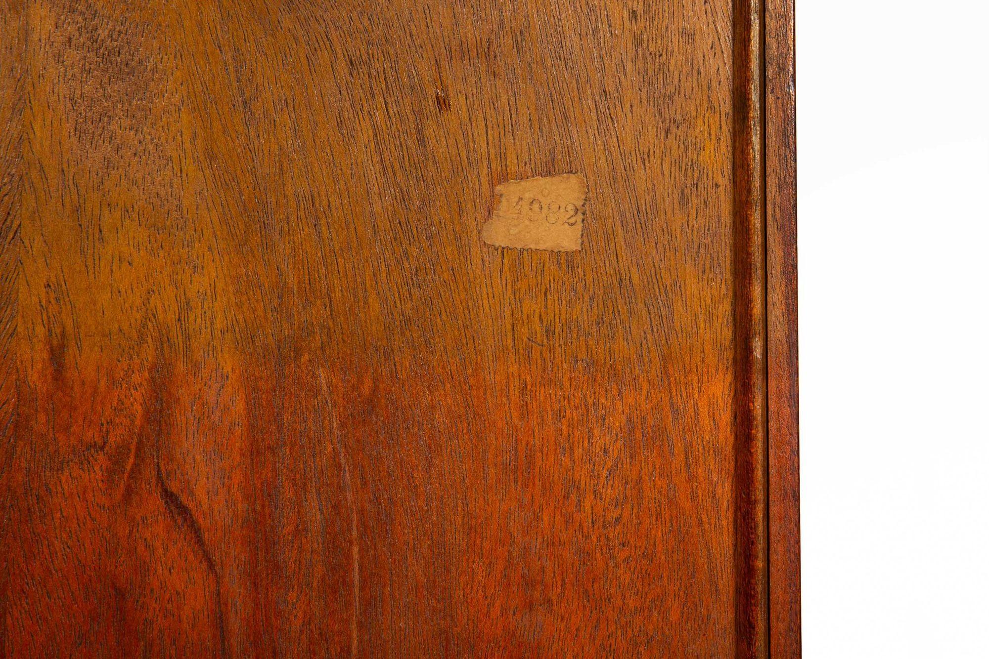 Mercier Frères French Bronze Mahogany Bedside Cabinet Chest For Sale 8