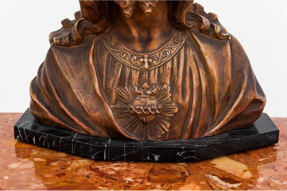 Belgian Merciful Jesus Bust, Northern Europe For Sale