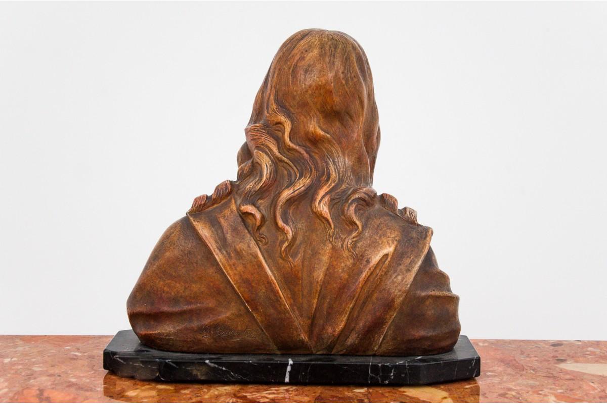 Busto di Gesù Misericordioso, Europa del Nord In condizioni buone in vendita a Chorzów, PL