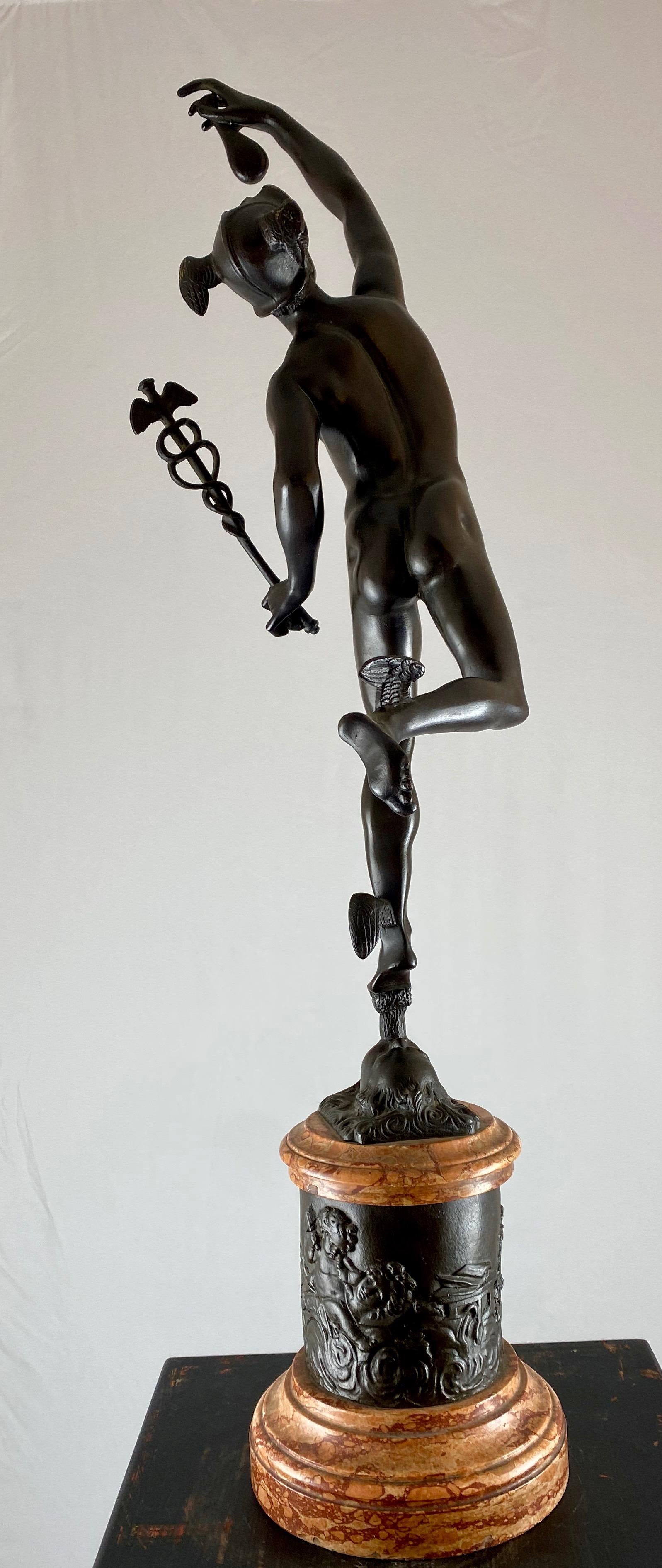 19th Century Mercurius Flying, Grand Tour Sculpture, 18th Century