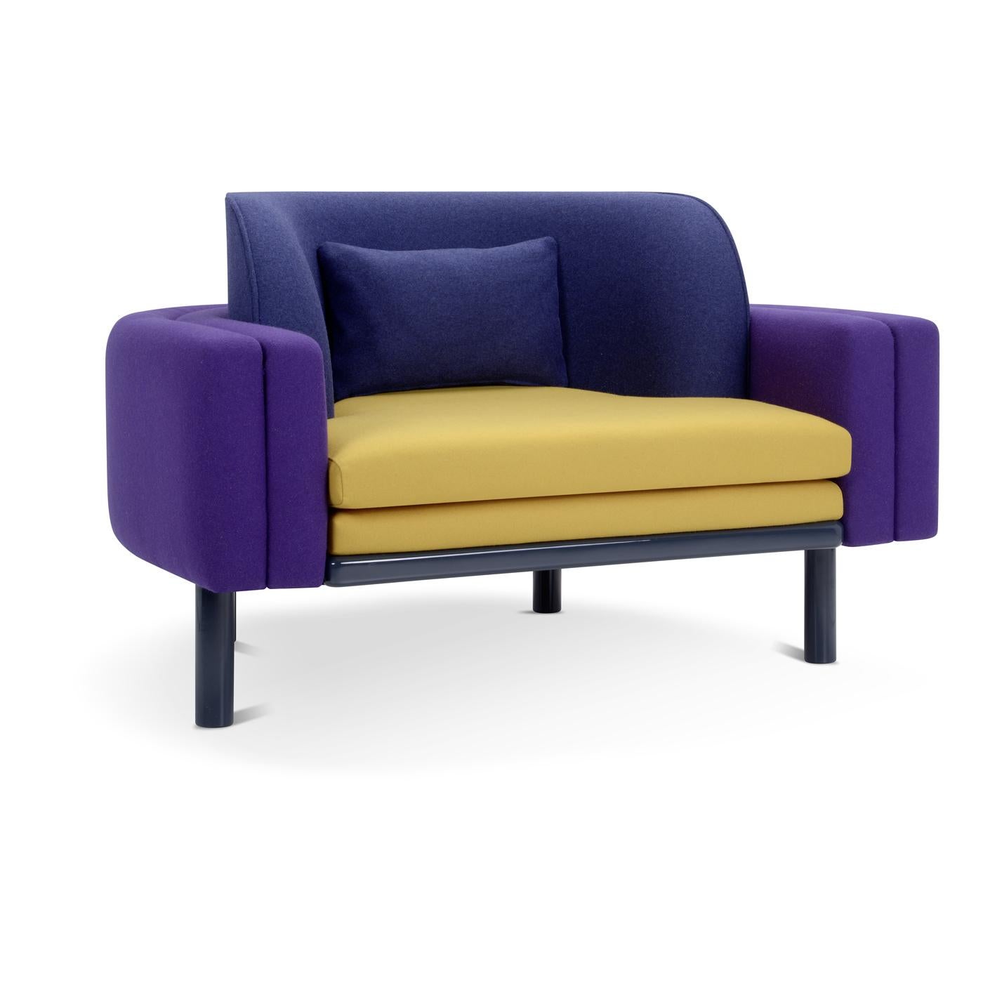 Komfort, Design, Kreativität - eine perfekte Kombination, die in diesem kultigen Sessel zum Leben erwacht. Es stehen viele Farben zur Verfügung: weiß, gelb, orange, rot, lila, rosa, grau, hellblau, blau, grün, braun und schwarz, die je nach Bedarf
