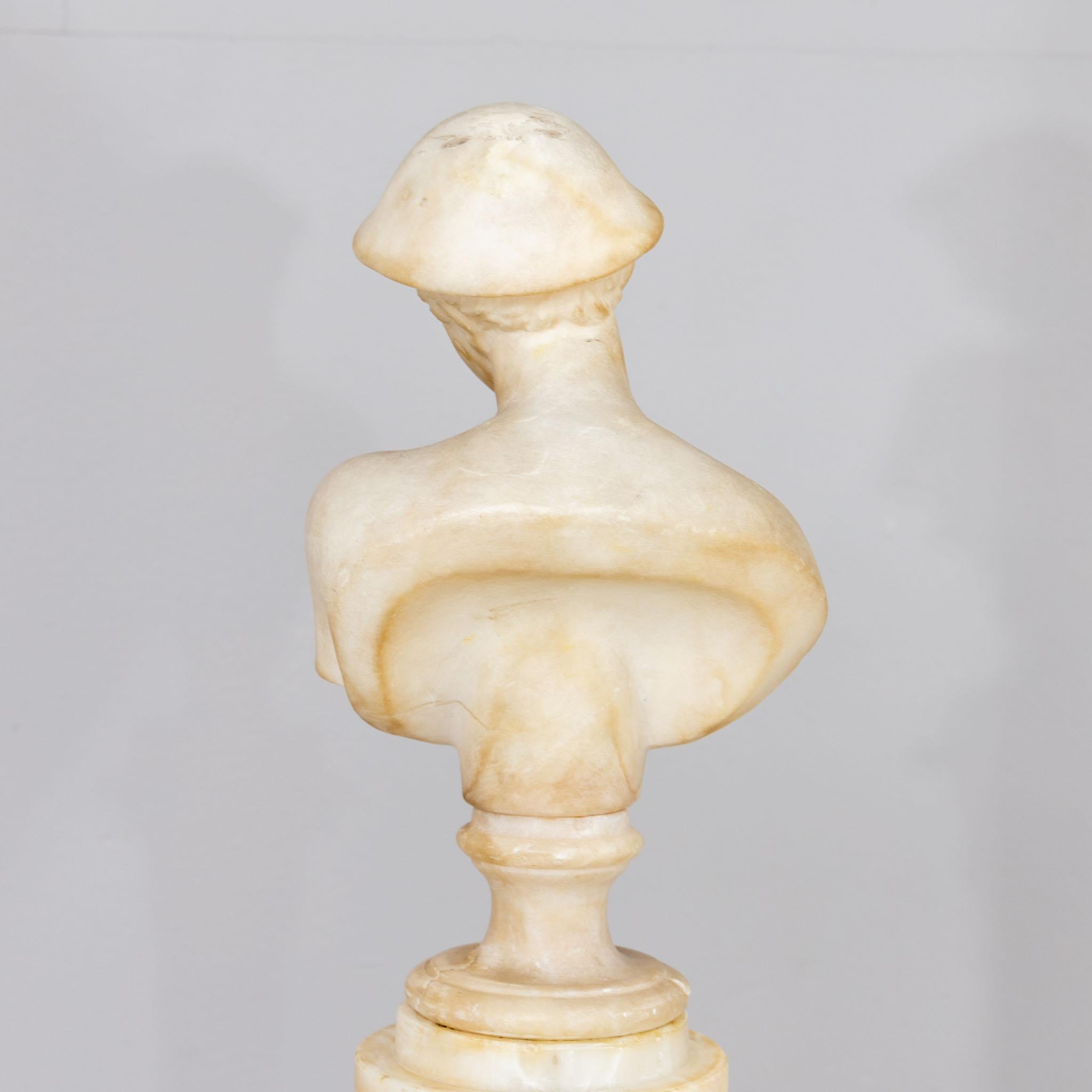 Buste de mercure avec colonne, 19e siècle en vente 3