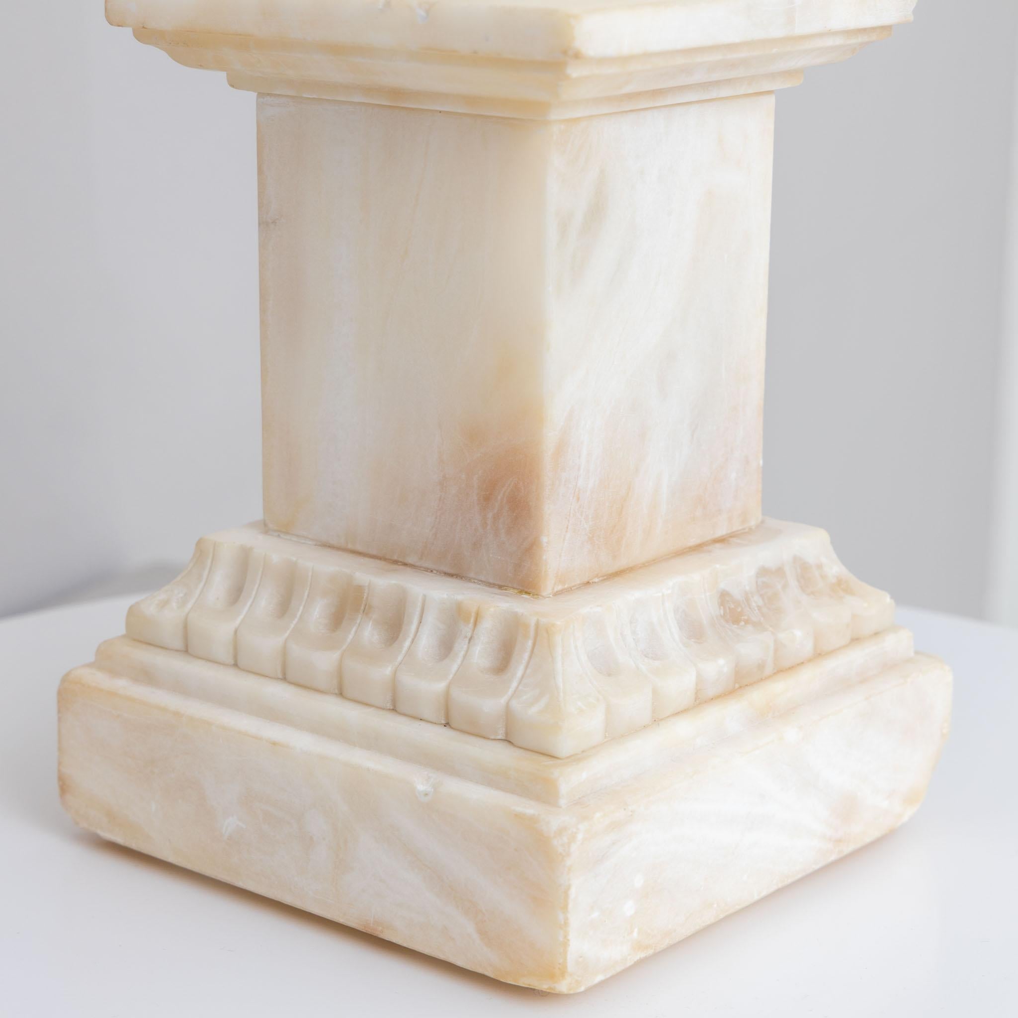 Buste de mercure avec colonne, 19e siècle en vente 1
