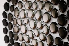 Mercury Dark Matter Wall Mirror by Zieta