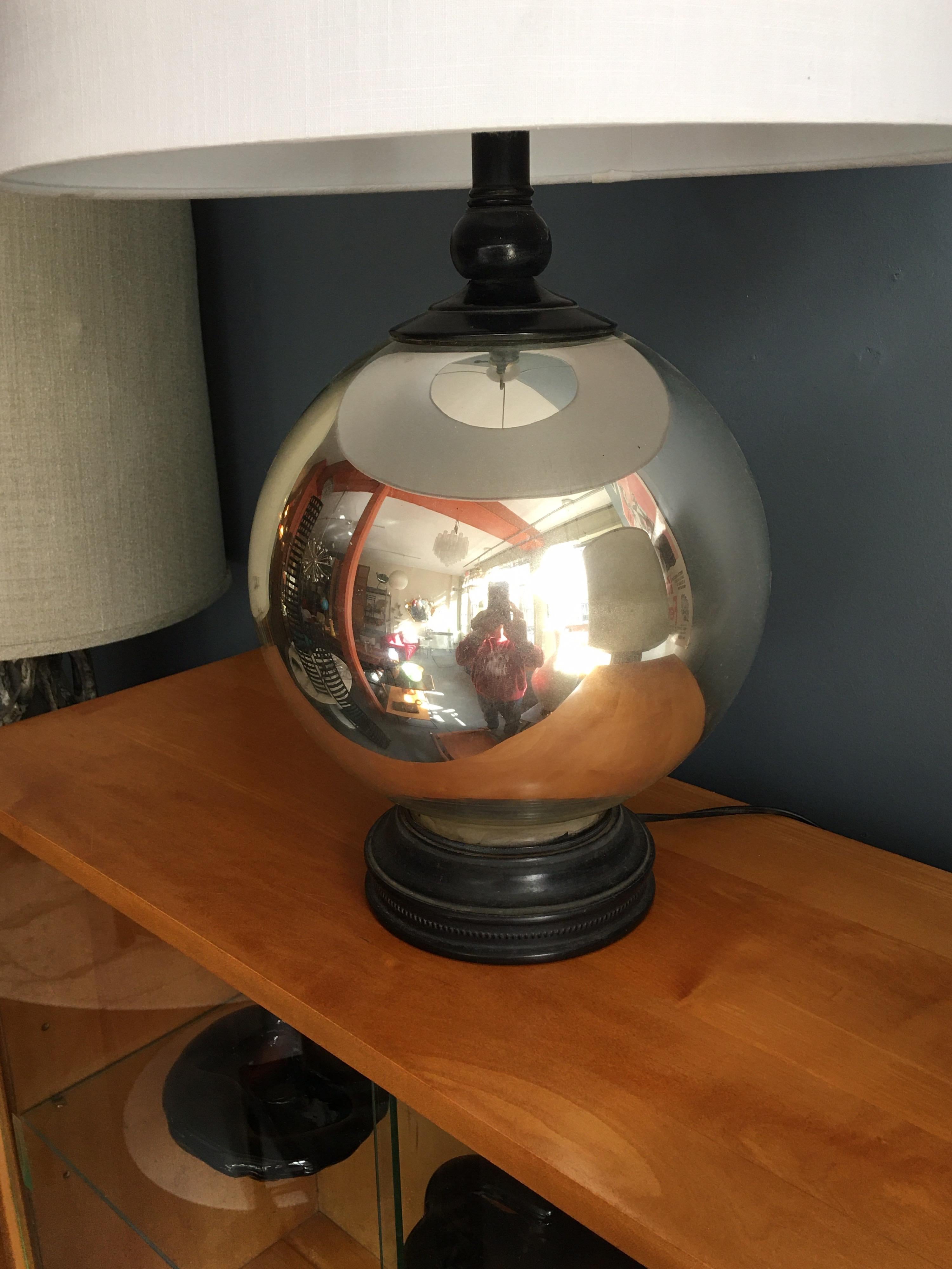 mercury ball table lamp