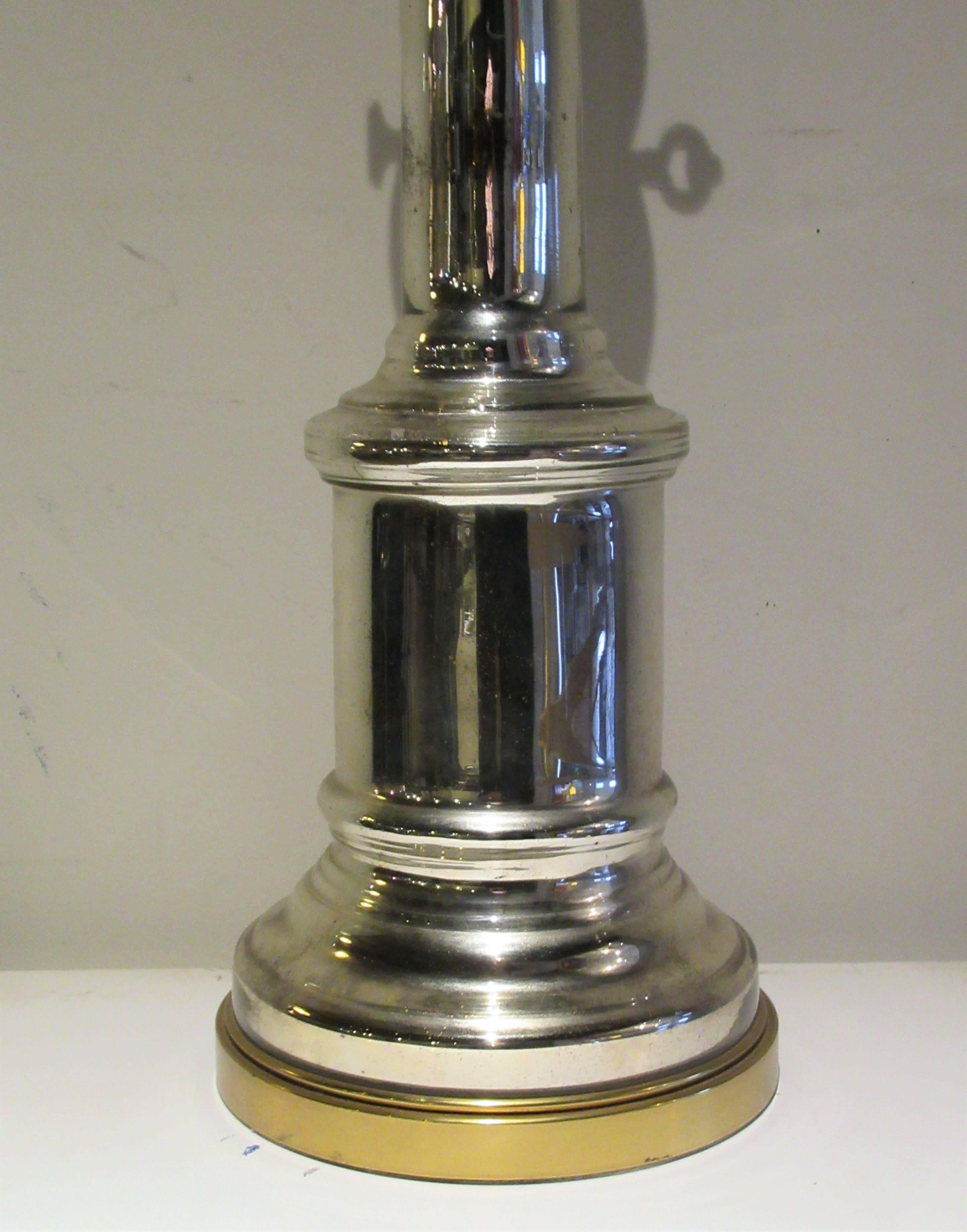 American Mercury Glass Lamp by Warren Kessler