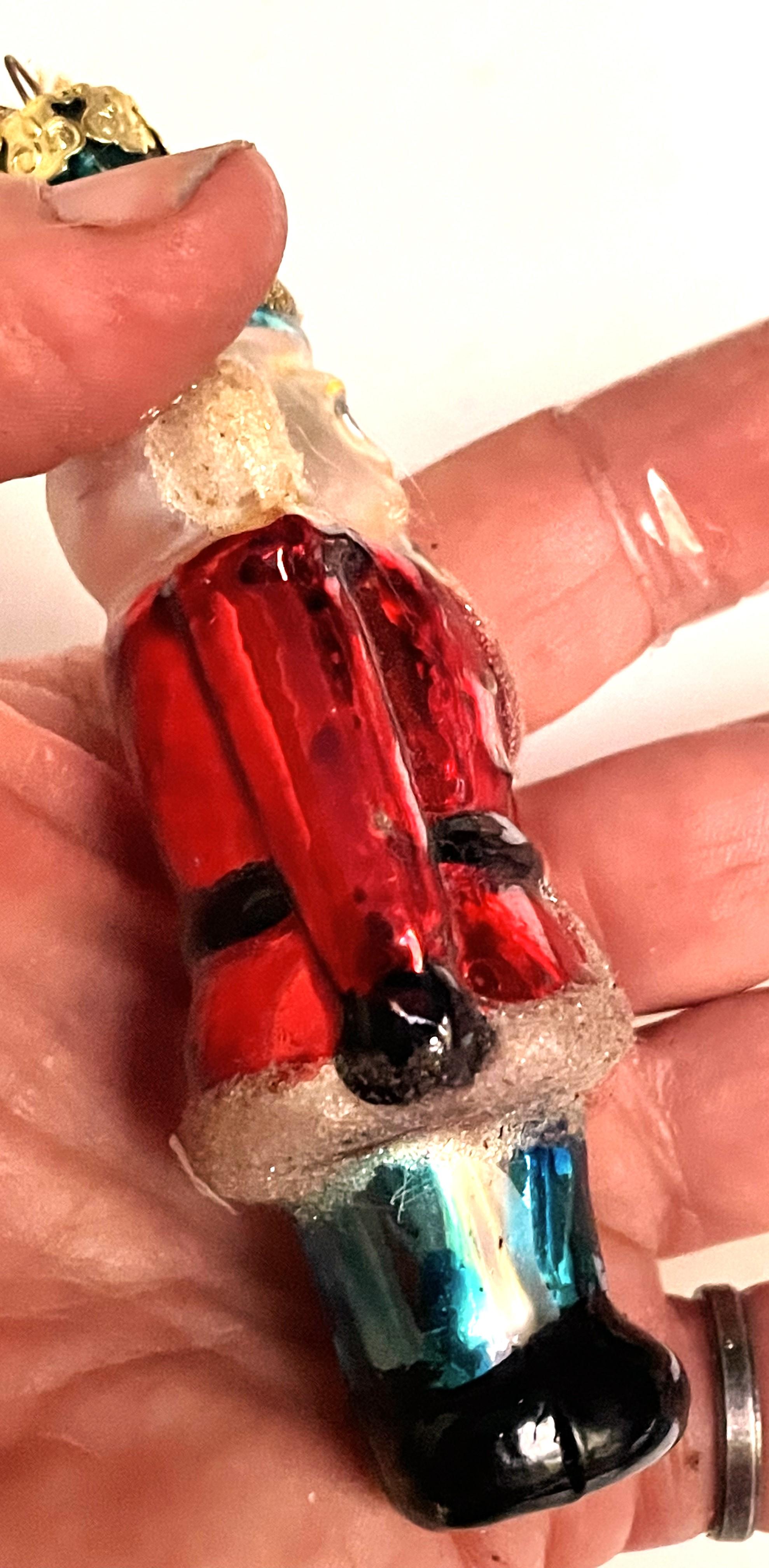 Ornamento per l'albero di Natale con schiaccianoci in vetro di Mercurio in vendita 4