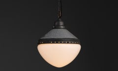 Mercury Glass Pendant, France circa 1930