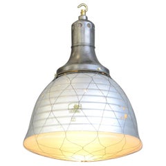 Mercury Glass Pendant Light by Adolf Meyer for Zeiss, 1930s