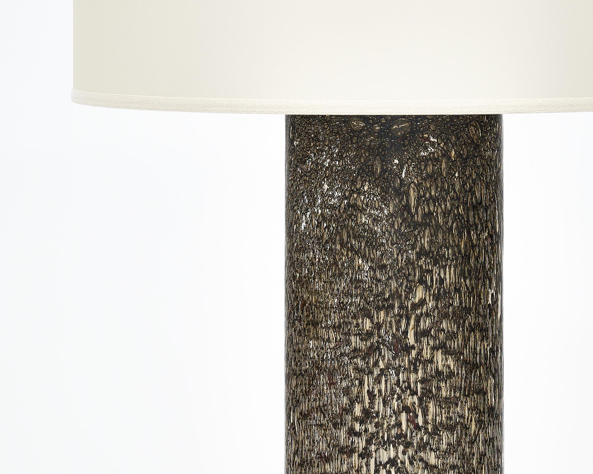 Quecksilberglas Pulegoso Murano Glas Lampen (Moderne der Mitte des Jahrhunderts) im Angebot