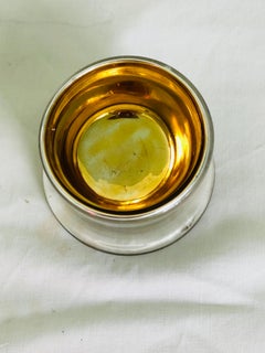 Mercury Glass Salt Cellar