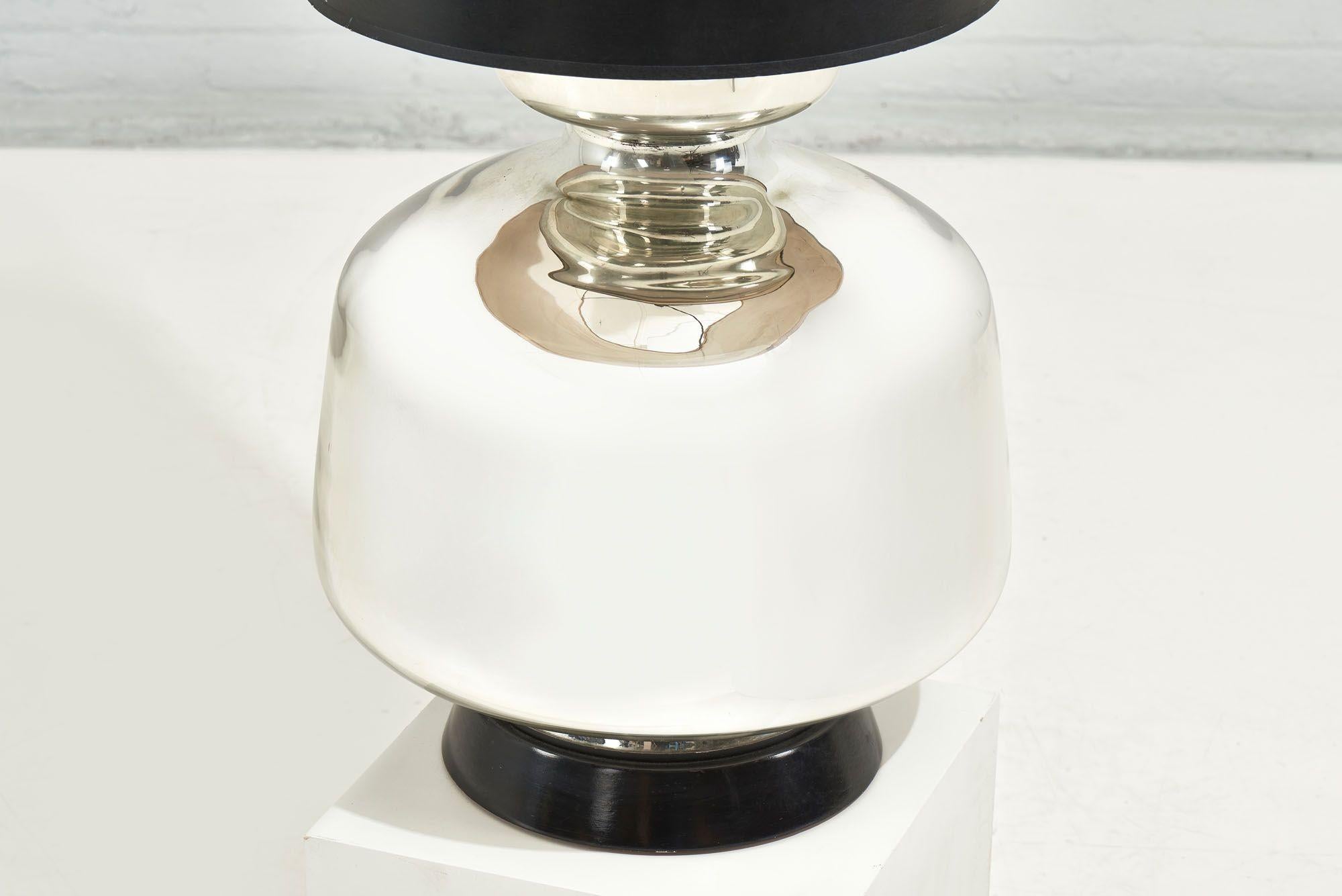 American Mercury Glass Table Lamp, 1960 For Sale