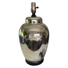 Mercury Glass Table Lamp