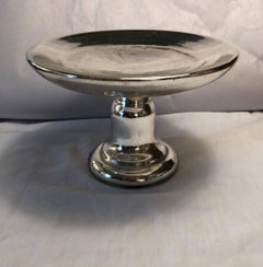 Victorian Period Mercury Glass Tazza