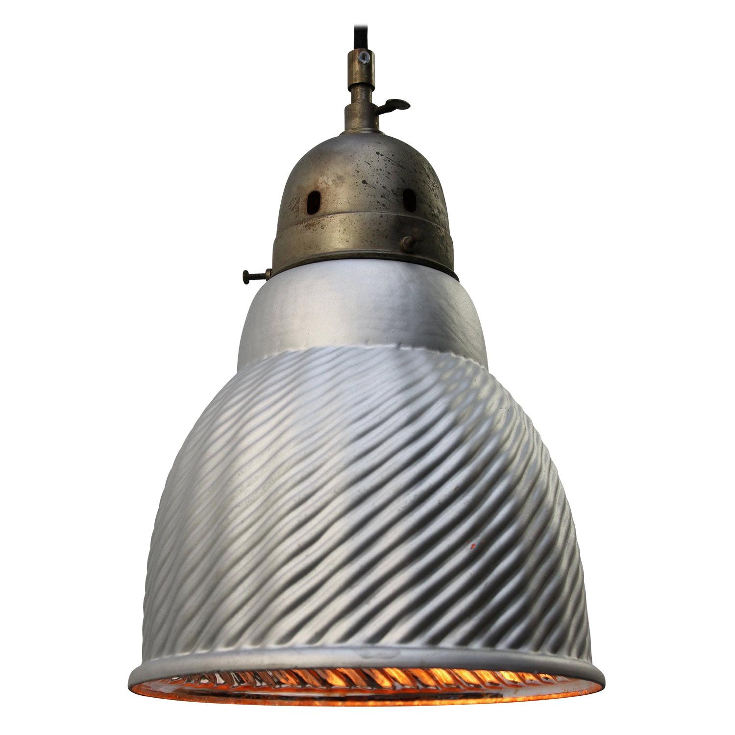 Mercury Glass Vintage Industrial Brass Pendant Lights