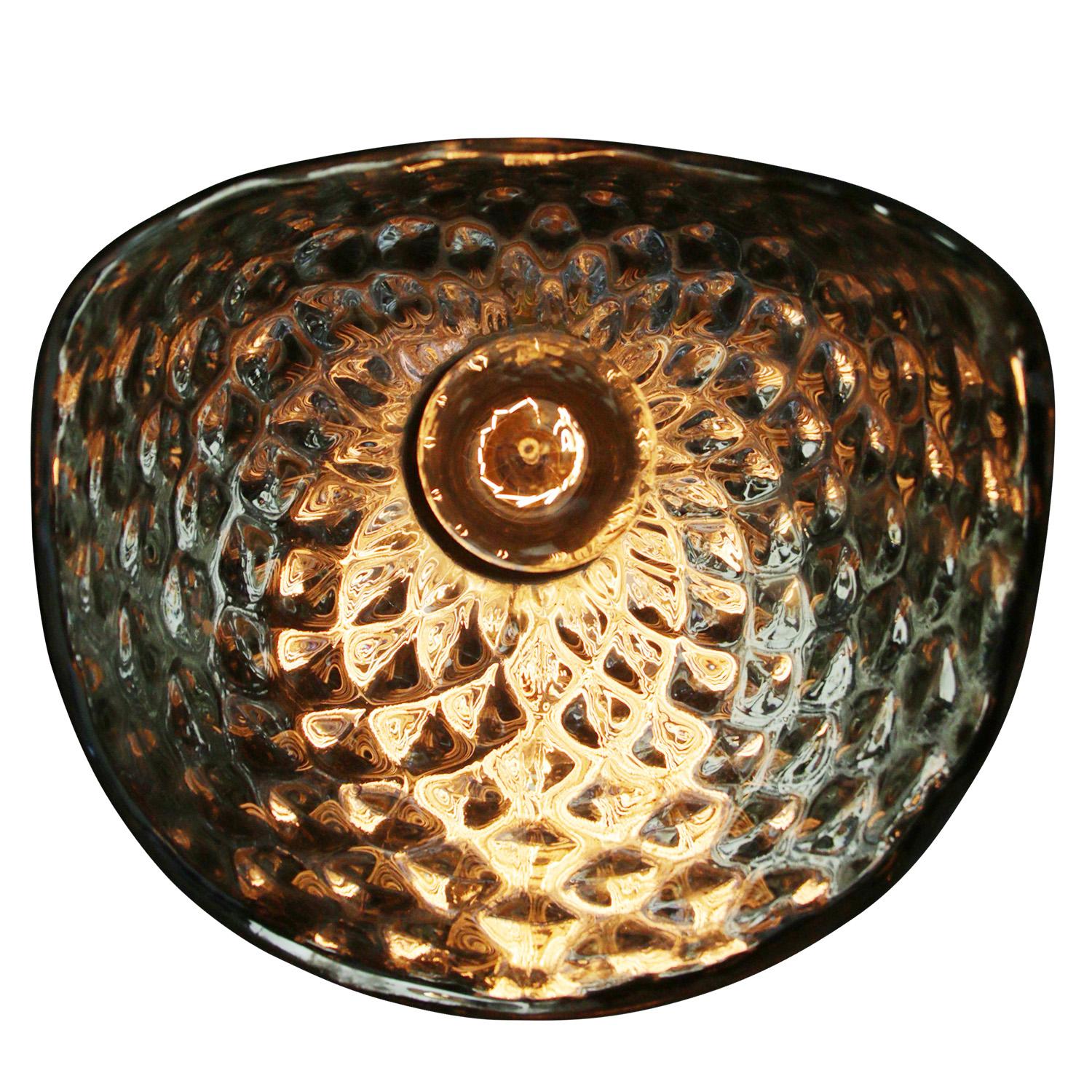 mercury glass sconce