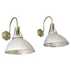 Mercury Glass Wall Lights by Gal circa 1920s