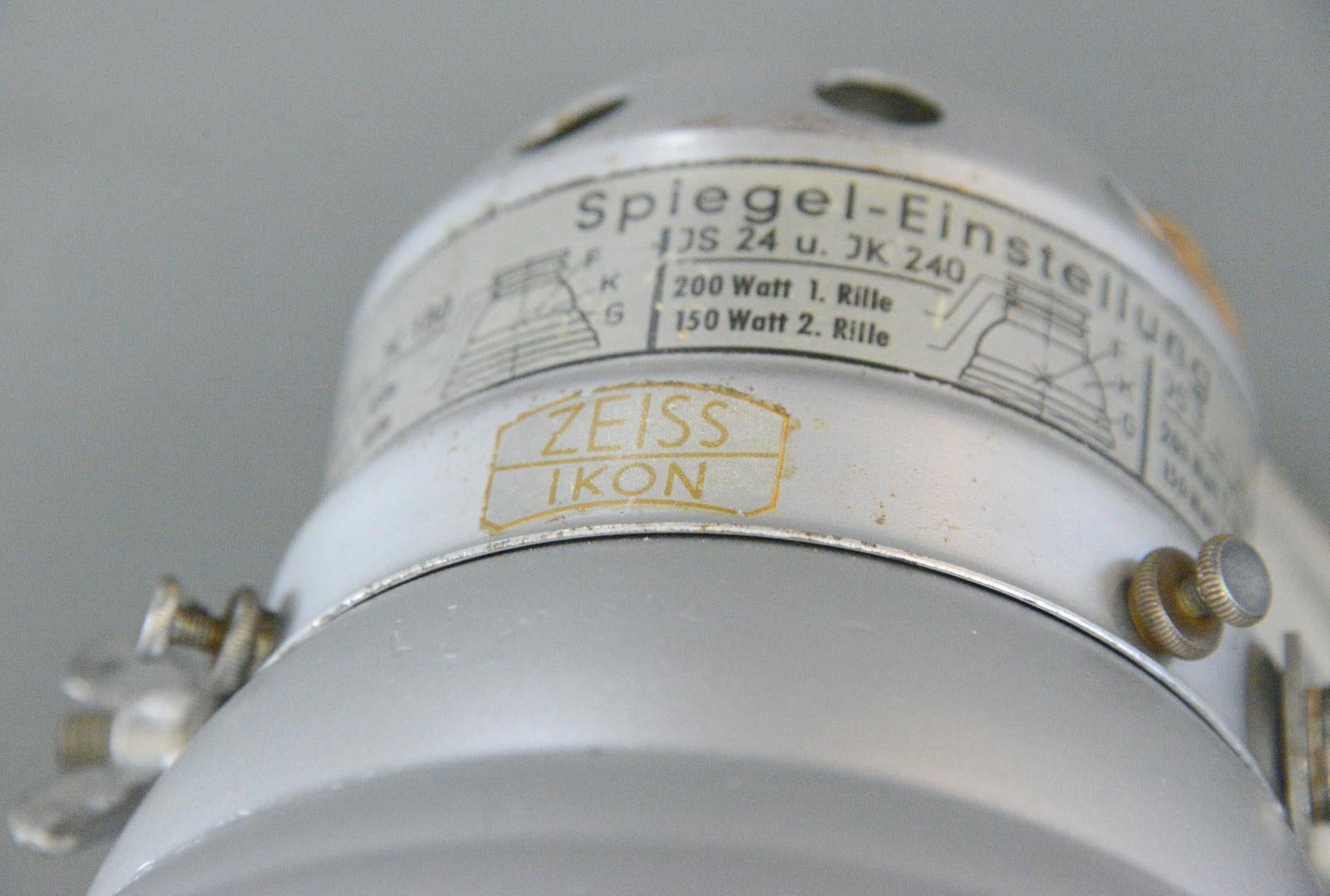 Mercury Glass Wall Lights von Zeiss Ikon CIRCA 1930s (Deutsch) im Angebot