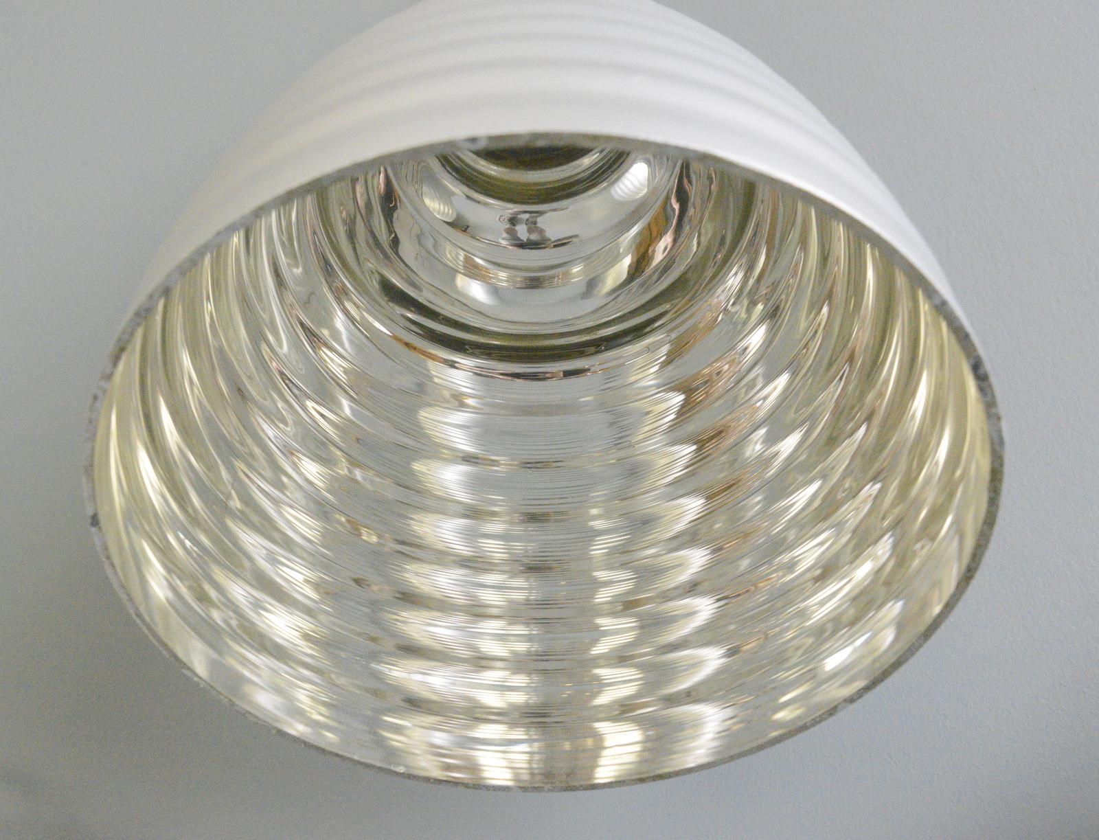 Mid-20th Century Mercury Glass Wall Lights By Zeiss Ikon Circa 1930s For Sale