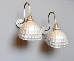 Apliques de cristal de mercurio circa años 20