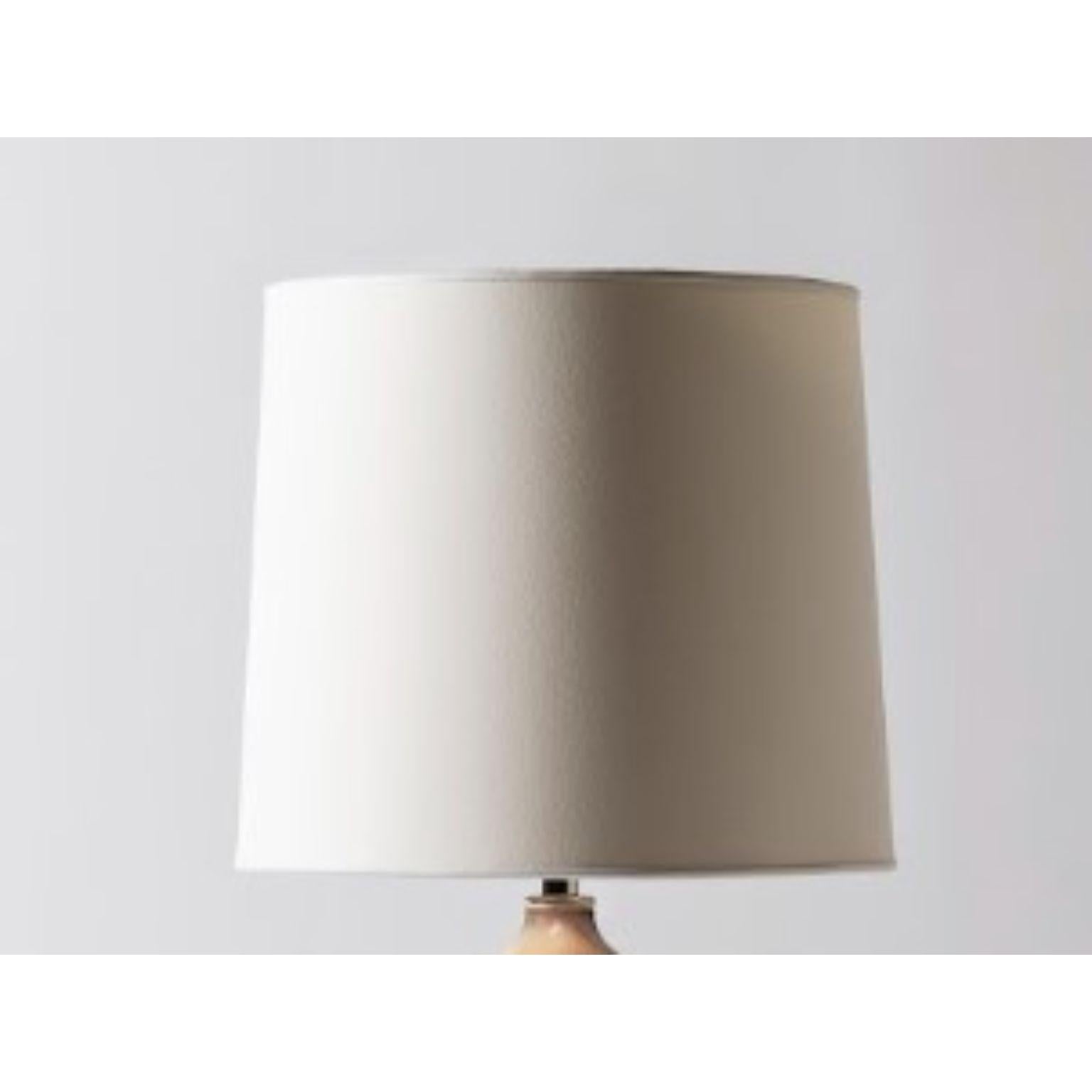 Mercury Lamp in Sand and Rust by Elyse Graham In New Condition For Sale In Geneve, CH