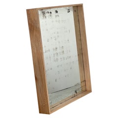 Miroir au mercure 19ème siècle