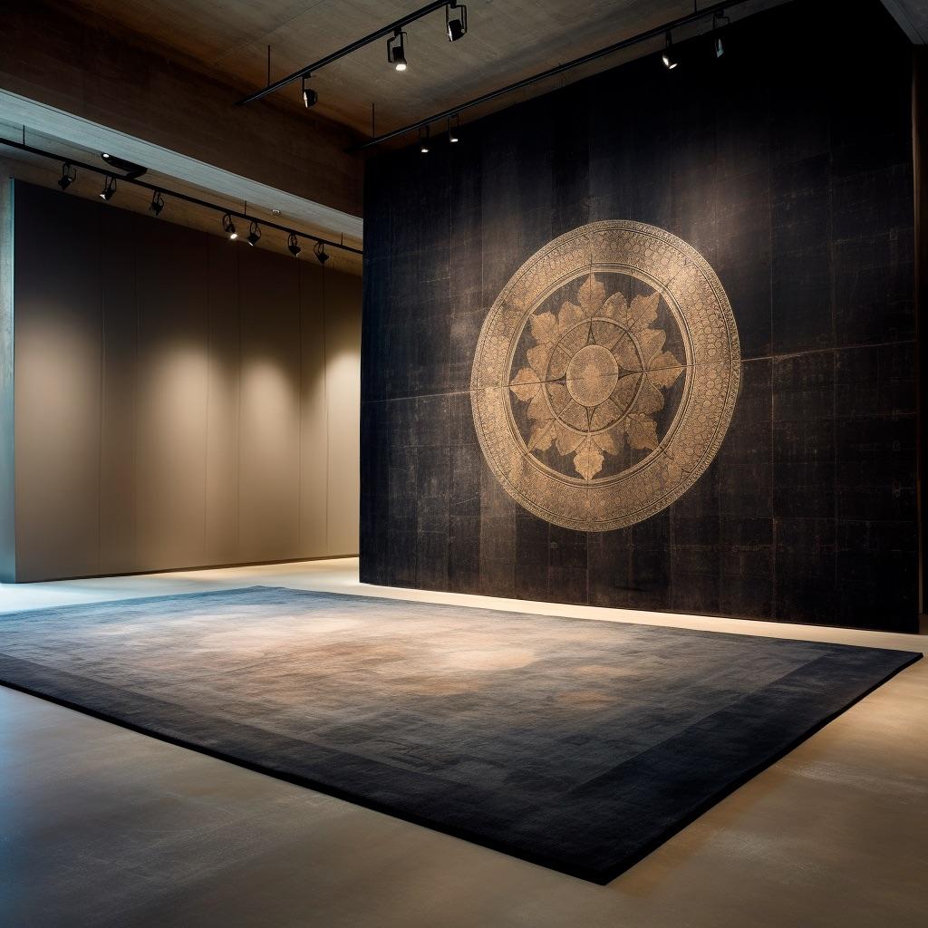 Mercury Rug In New Condition For Sale In Coral Gables, FL