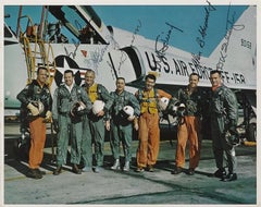 Mercury Seven "The Right Stuff" Original Astronaut Autographs