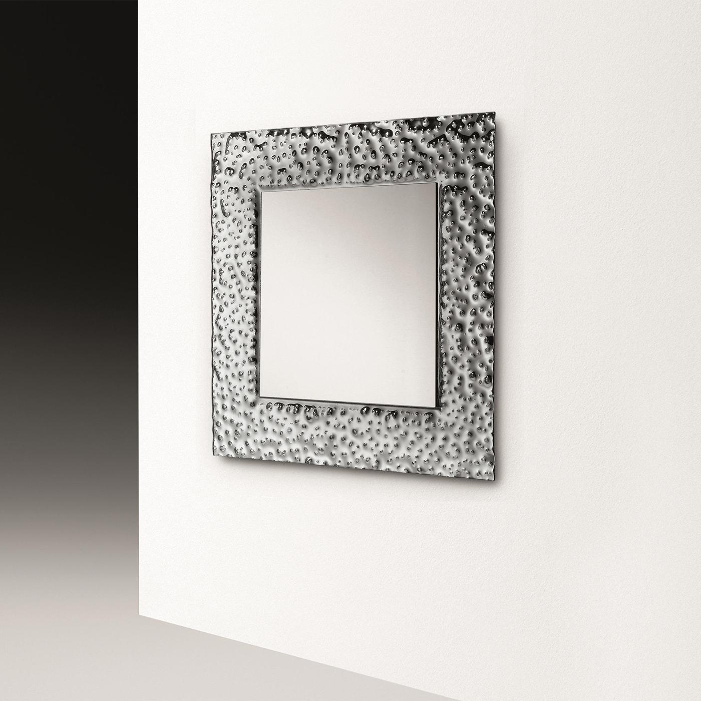 Contemporary Mercury Square Mirror For Sale