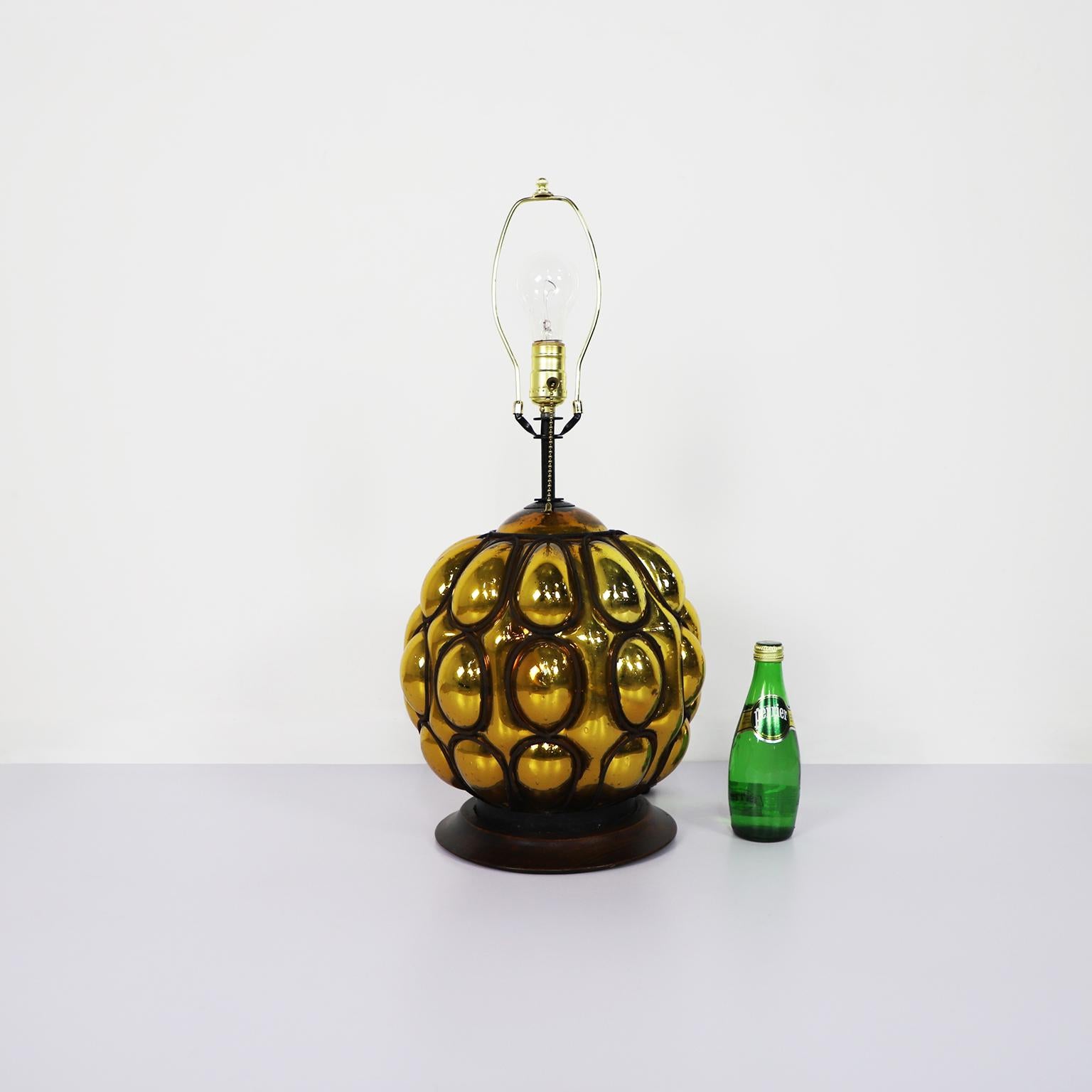 Mid-20th Century Mercury Table Lamp by Odilon Avalos For Sale