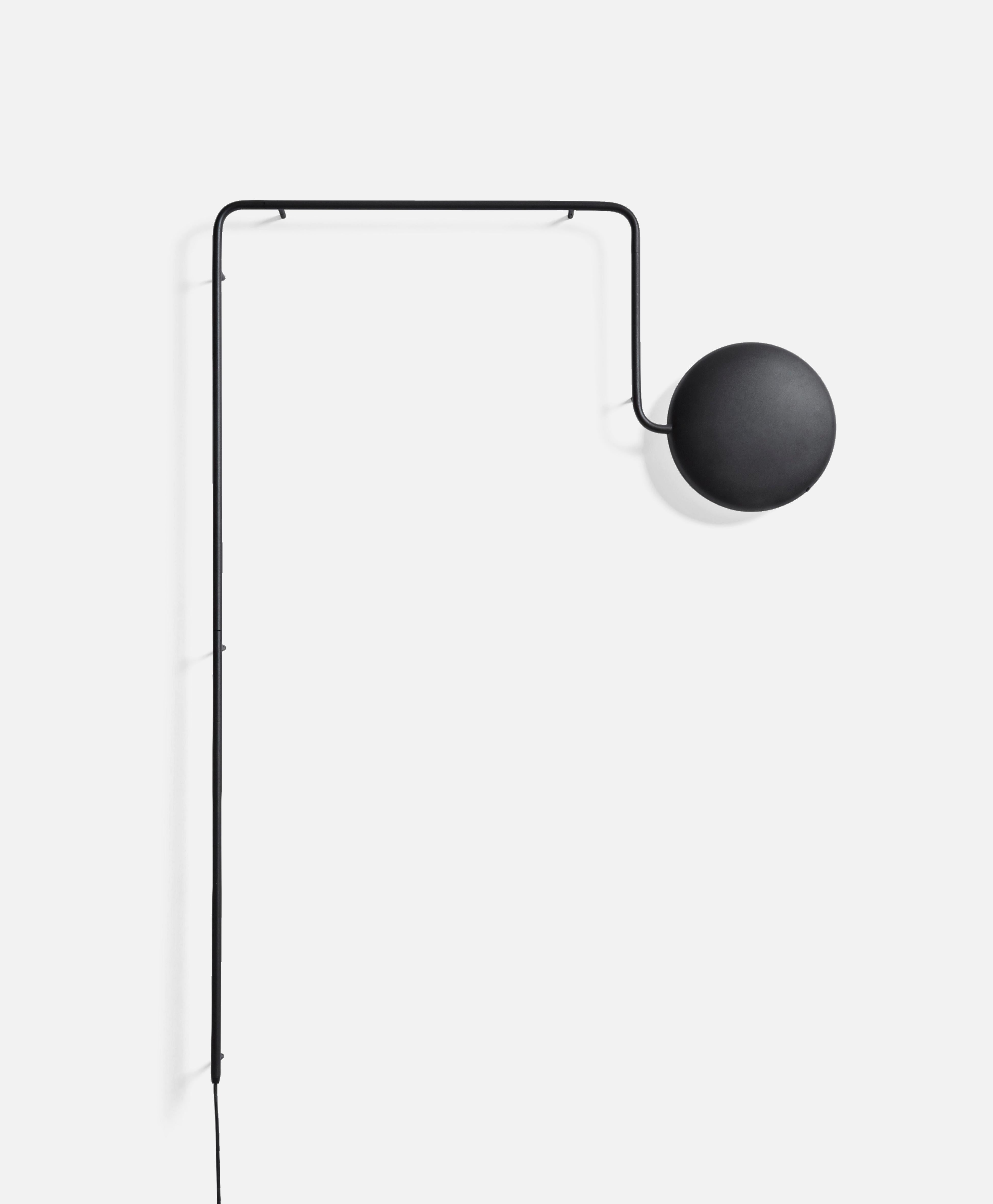 Mercury wall lamp by Jeanette Holdgaard.
Materials: Metal.
Dimensions: D 8 x W 109.7 x H 152.1 cm.

Jeanette Holdgaard is a talented Danish designer. She graduated from VIA University College with a Bachelor specialising in Design and Furniture.