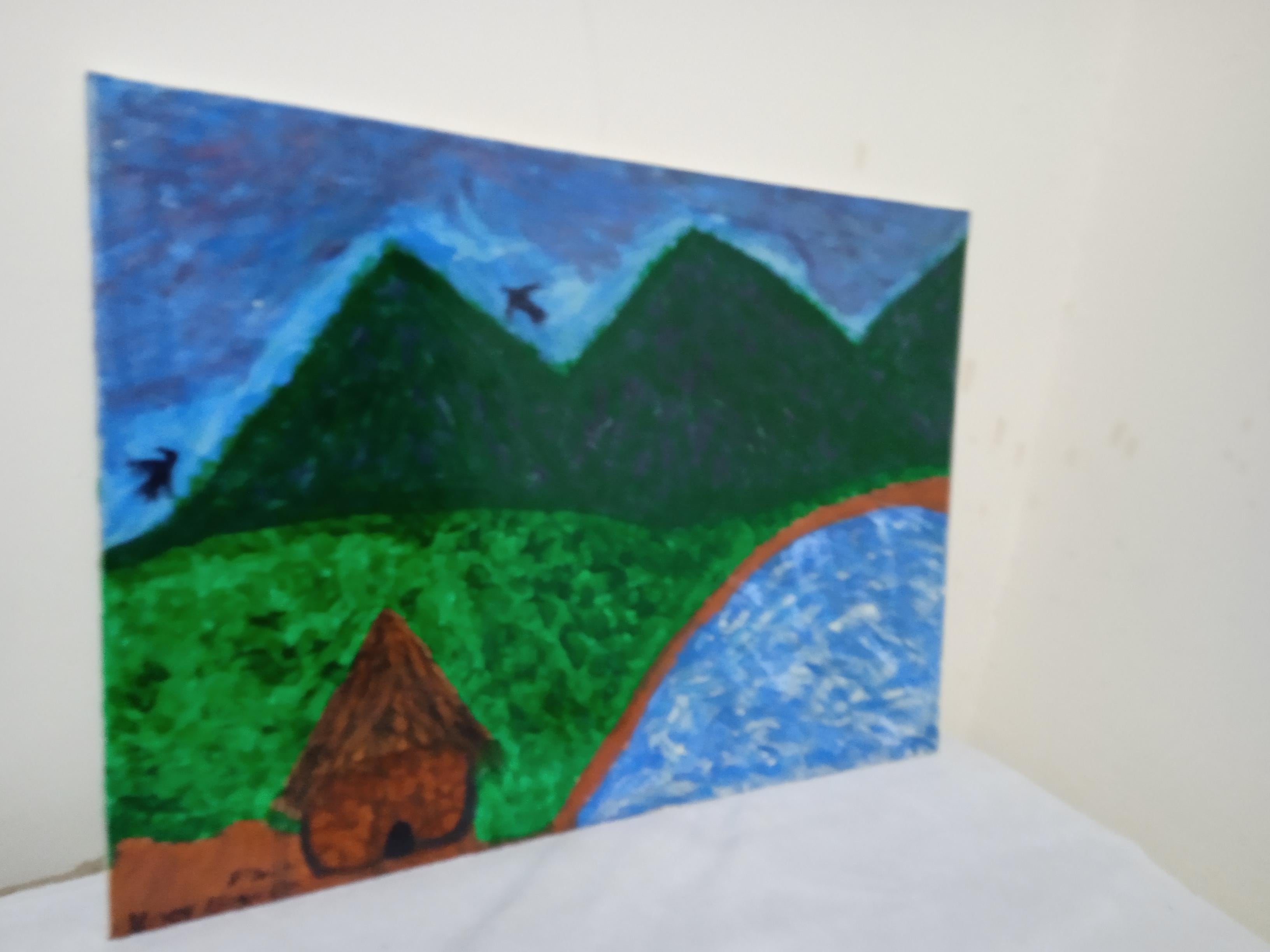 Idieaguah 2 – Painting von Mercy akowe 