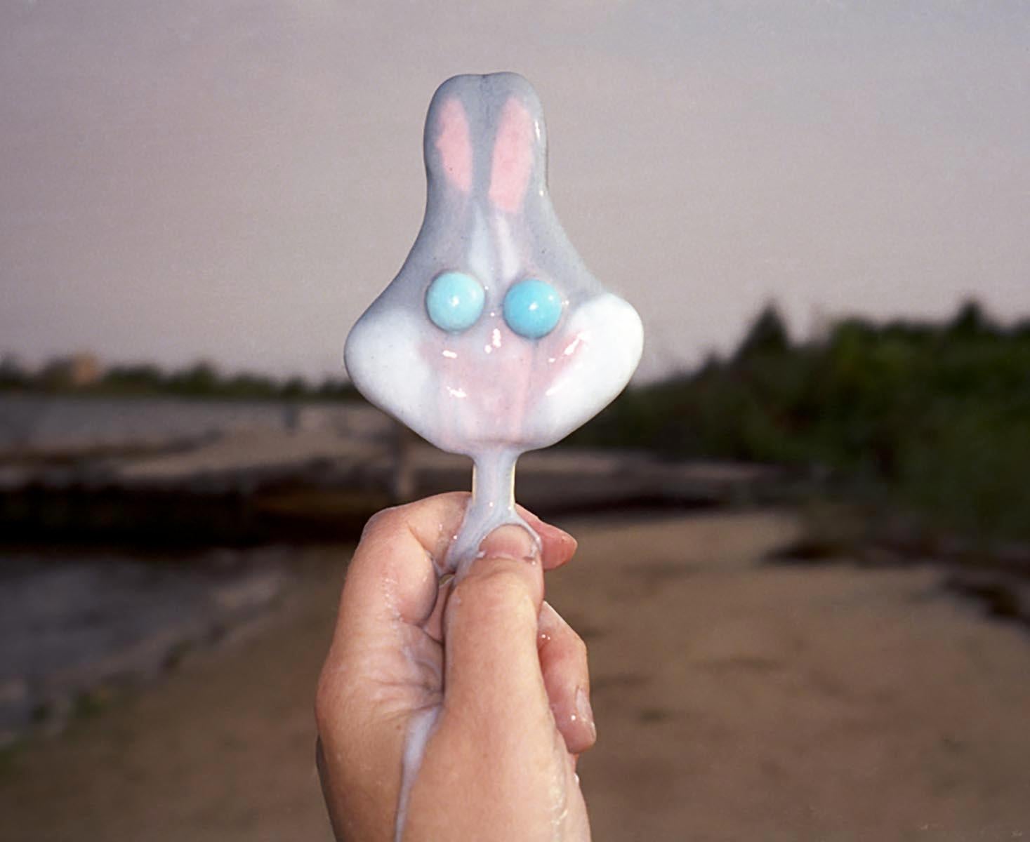 Meredith Allen Color Photograph - Atlantic Avenue (bugs bunny)