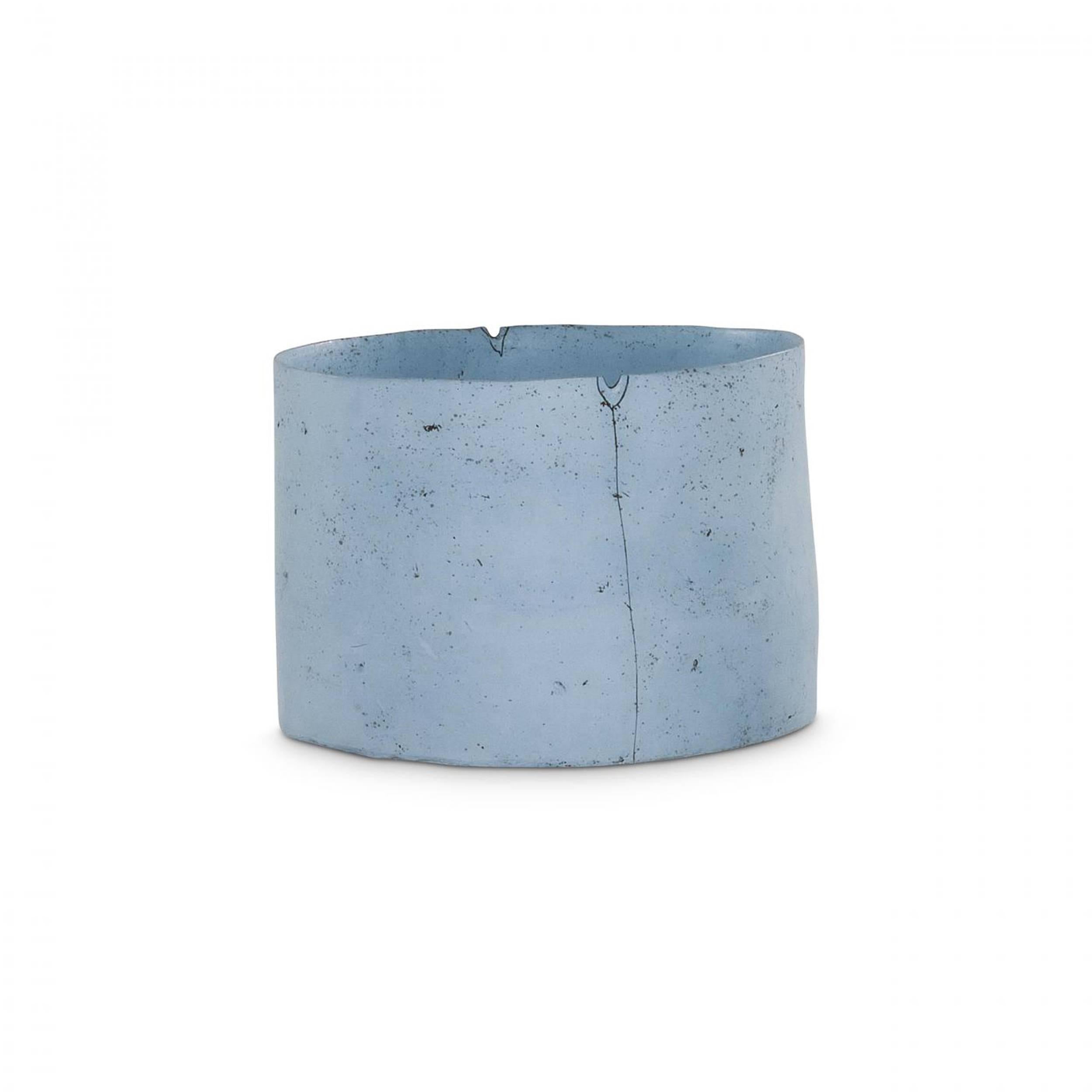 Meredith Brickell Abstract Sculpture - TANK (BLUE) -LOCATION 316