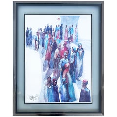 Meredith Miller Lithograph Pencil Signed, Dated 1977, Numbered 98/190
