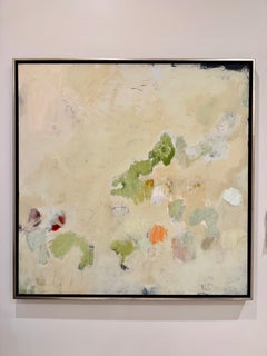 Abstract with Green, Orange, and Red