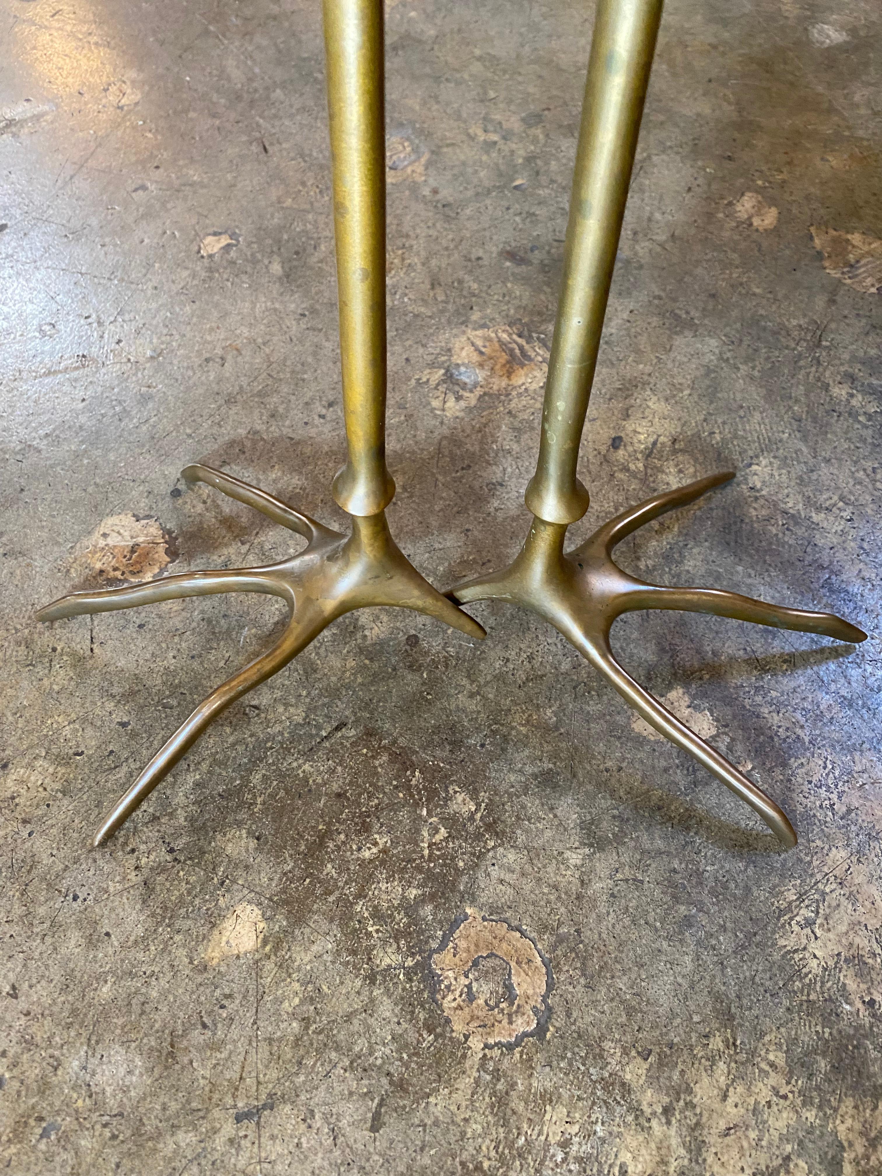 Late 20th Century Meret Oppenheim Bronze 'Traccia' Coffee Table, Italy, 1972