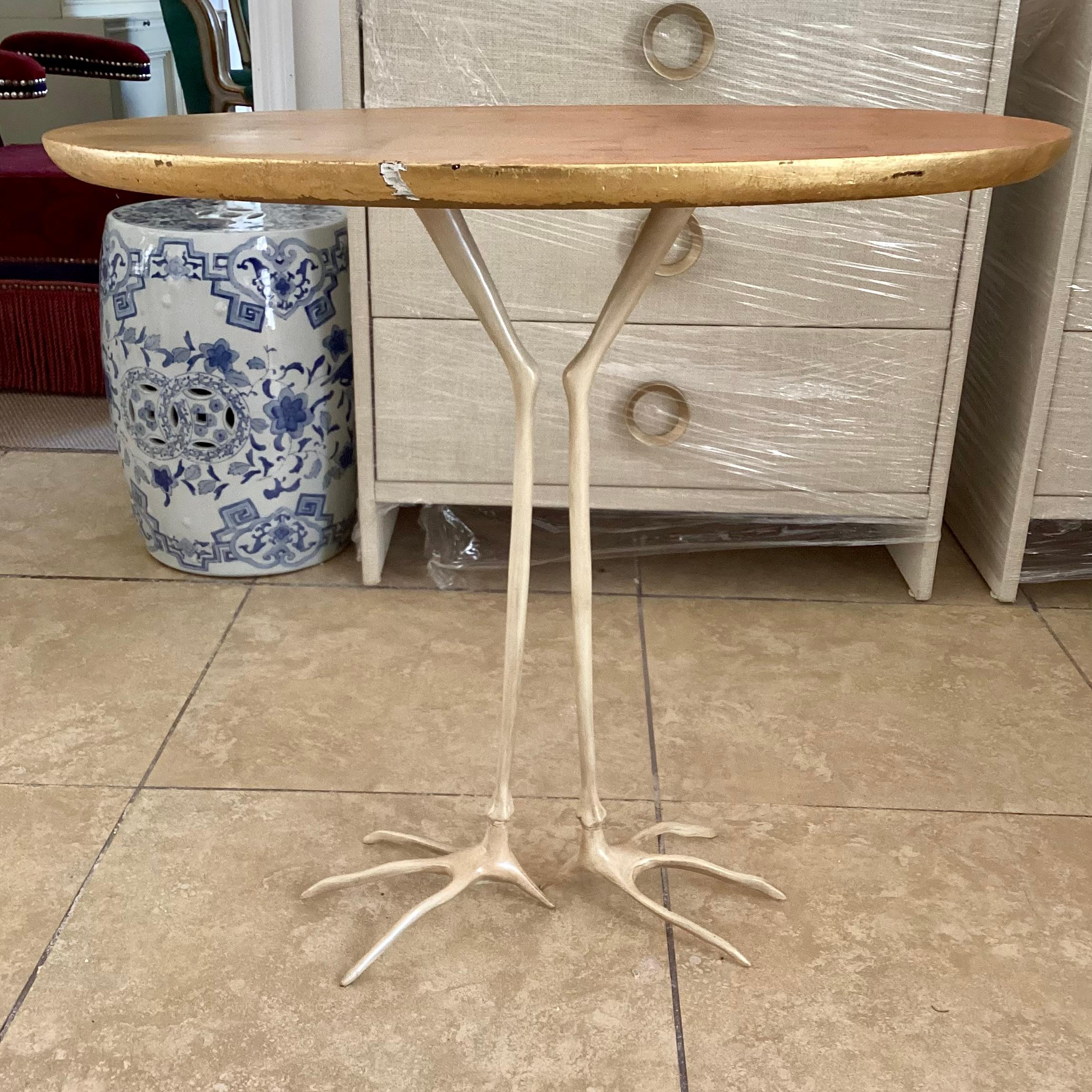 Late 20th Century Meret Oppenheim Gueridon Ovale Table For Sale