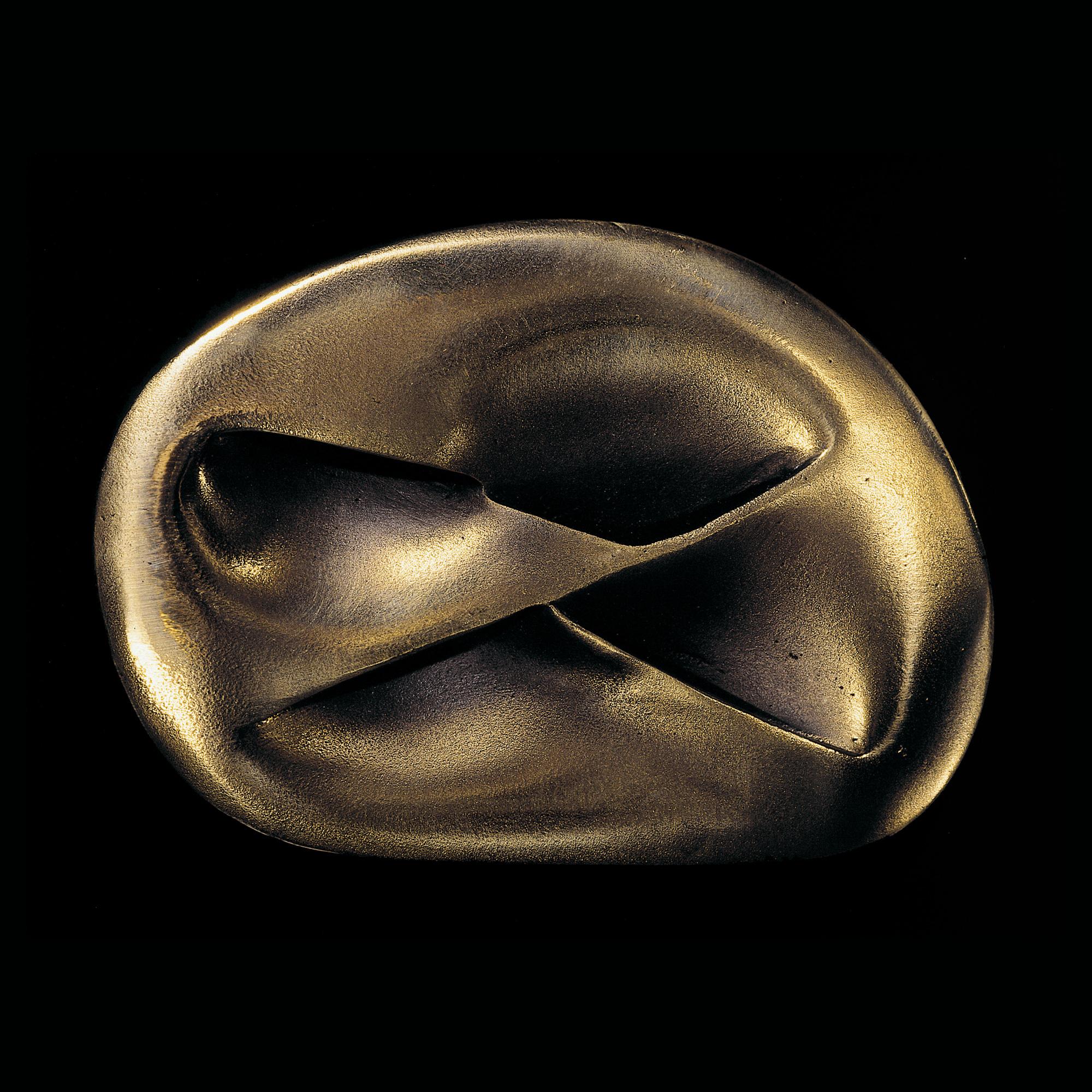 Meret Oppenheim Abstract Sculpture - Unterirdische Schleife, Surrealist Sculpture, 20th Century Modern Art