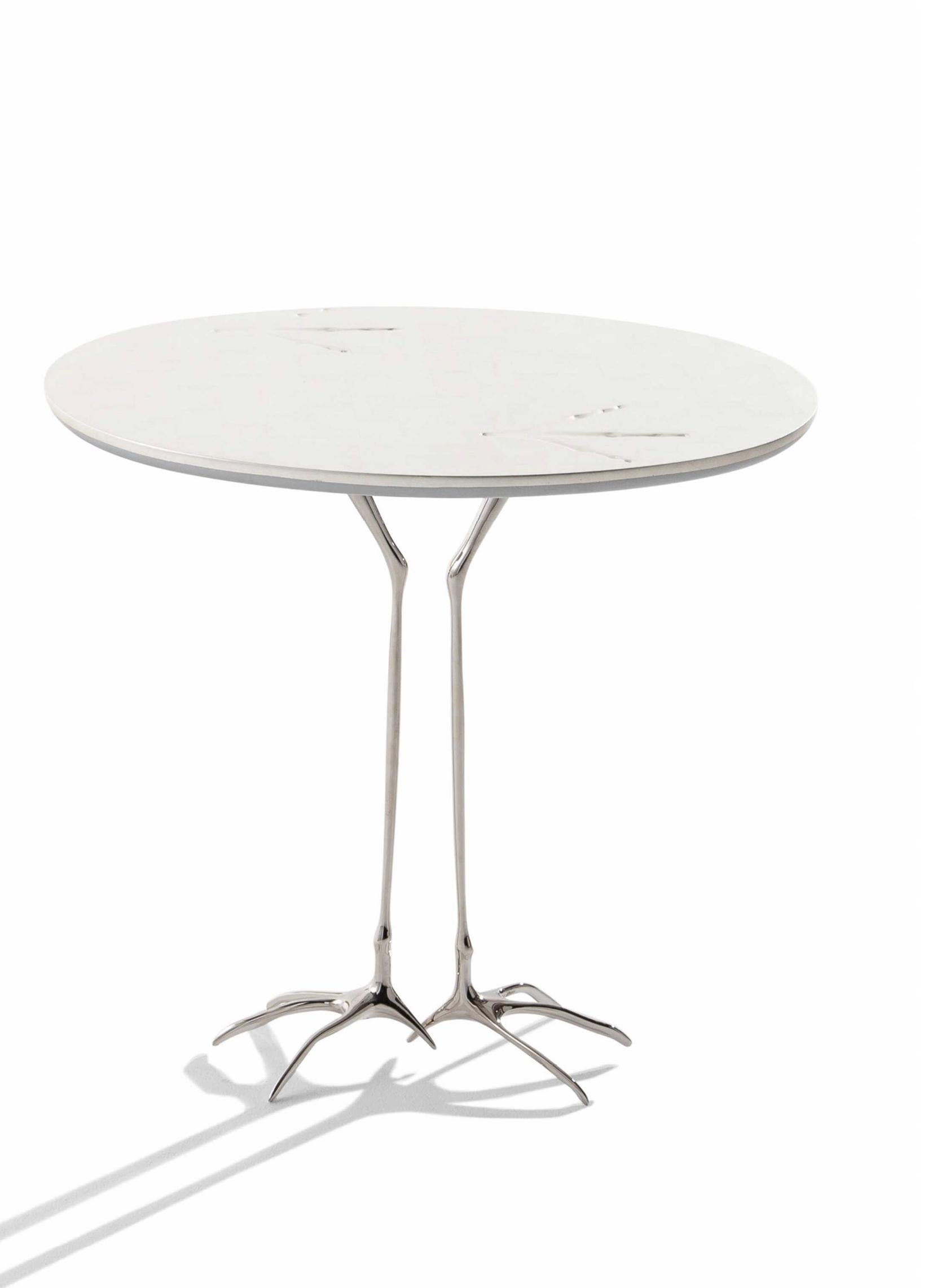 Marmo Meret Oppenheim Set di due tavolini Traccia per Cassina in vendita