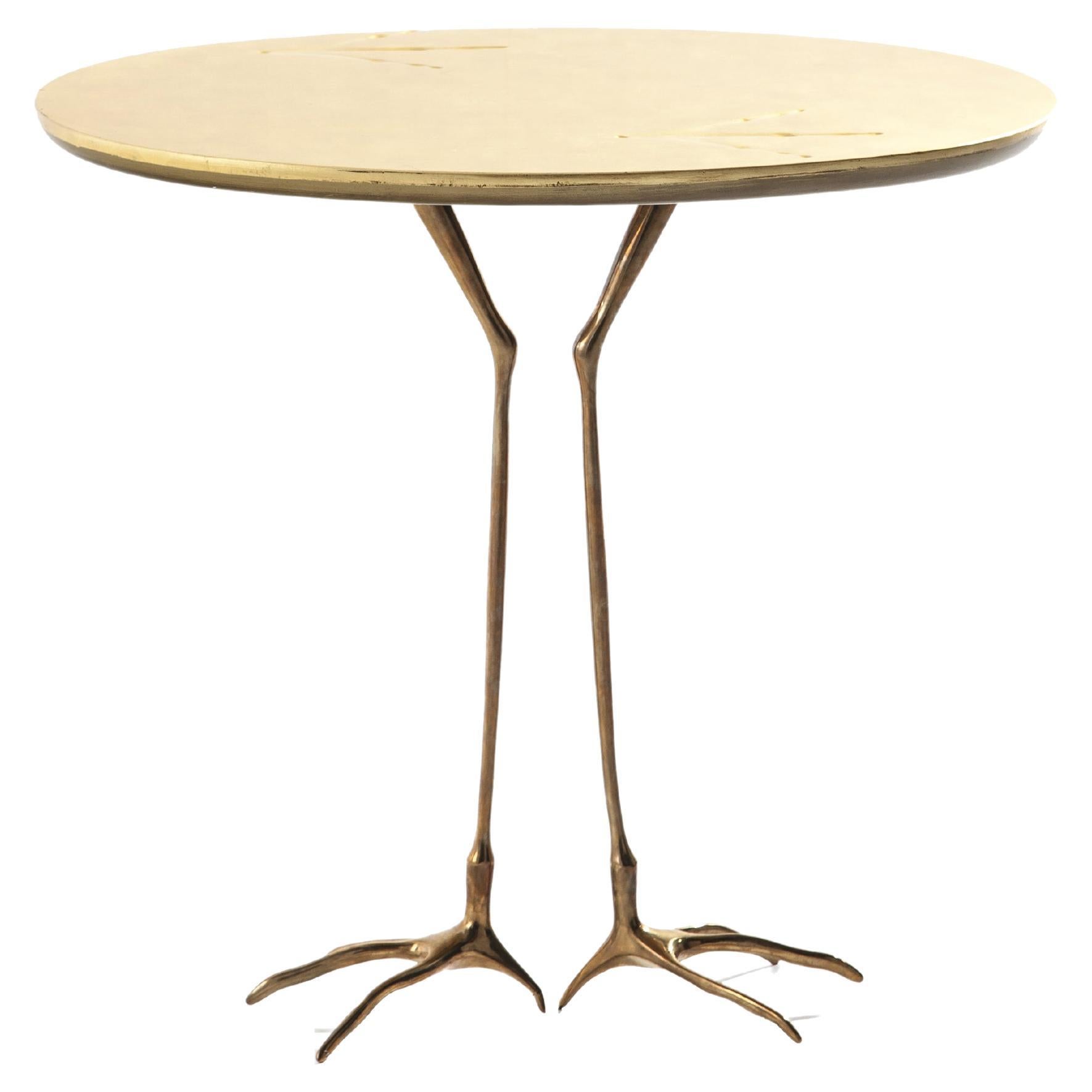 Meret Oppenheim traccia sculptural table.
Manufactured by Cassina in Italy.

In 1971, Dino Gavino launched what he called “l’opera d’arte funzionale”, or functional artworks, in so doing inaugurating a new approach of furnishing where surreal