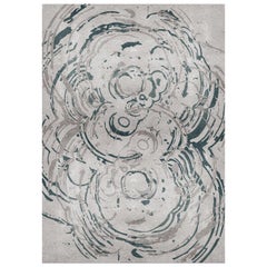 Merfilus Rug in Hand-Tufted Wool and Botanical Silk