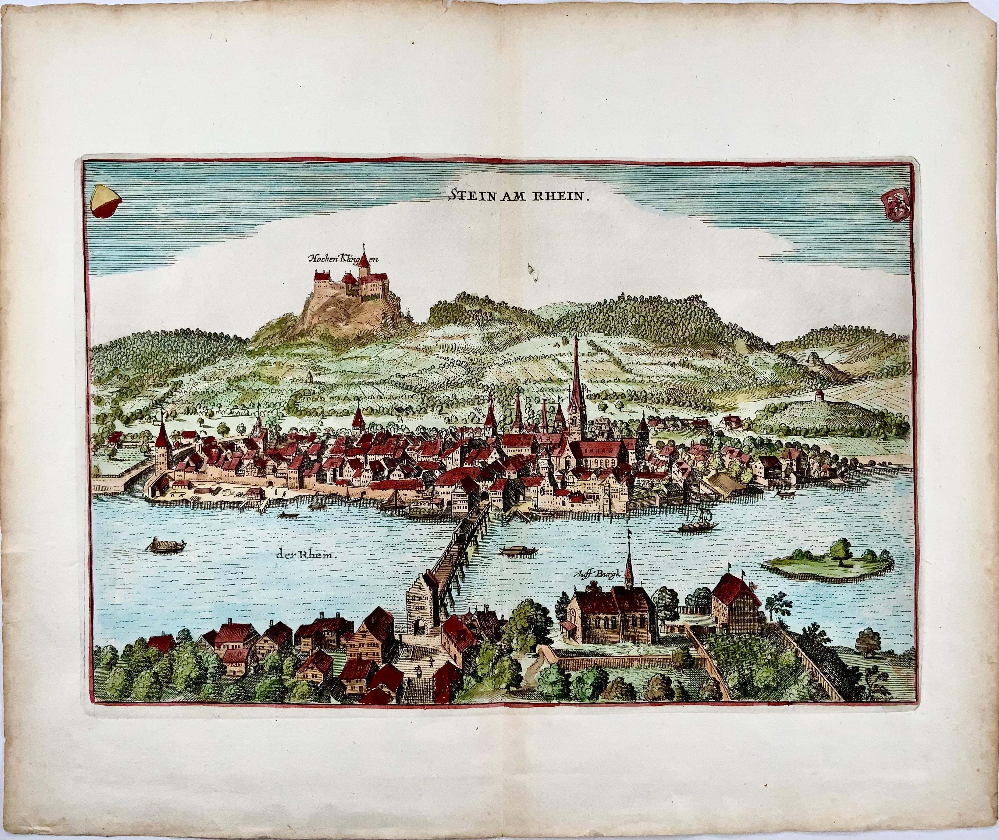 Merian, Stein am Rhein, large double folio, Switzerland In Good Condition For Sale In Norwich, GB