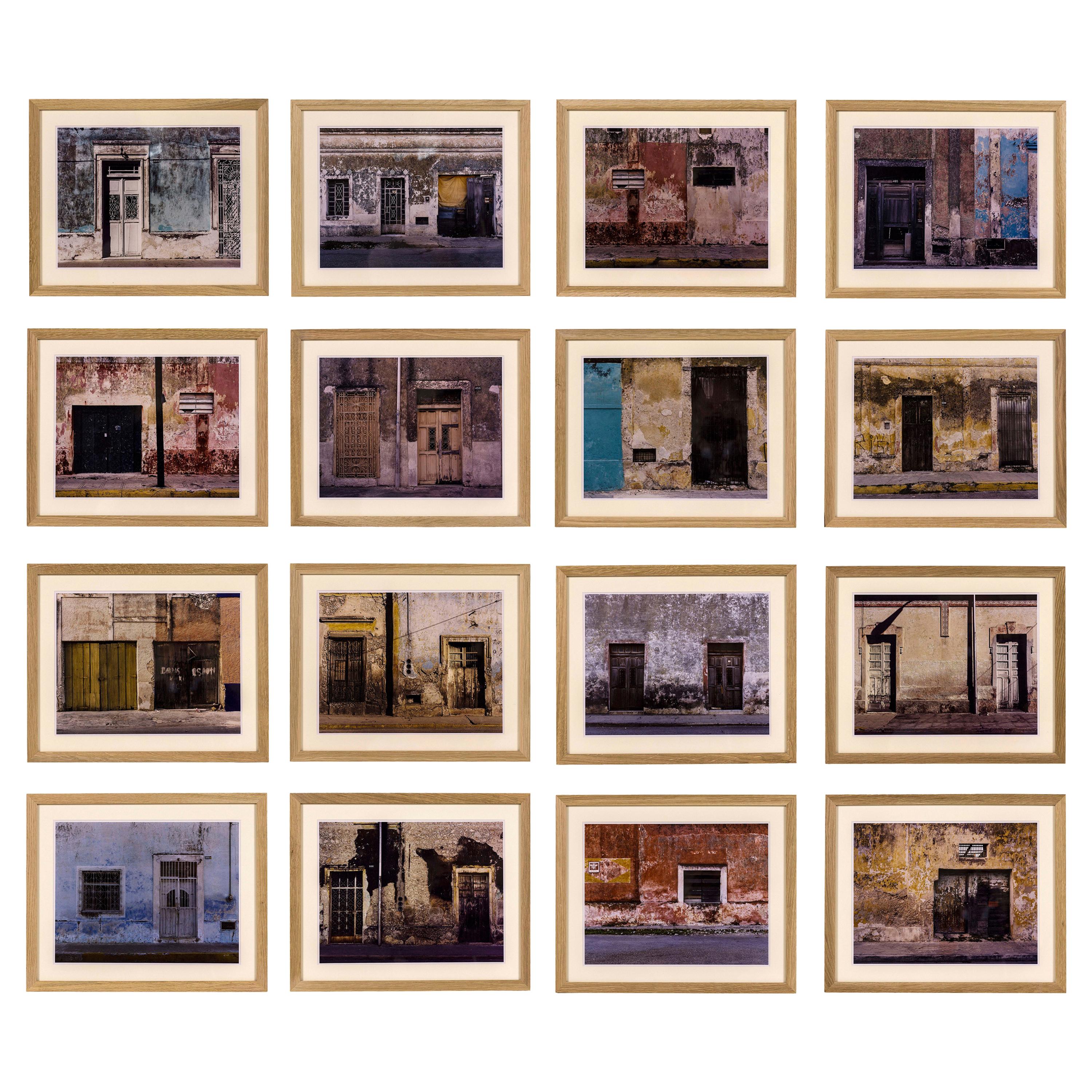 "Merida", Series of 16 Photographs by Sean Scully, circa 2001, Mexico For Sale