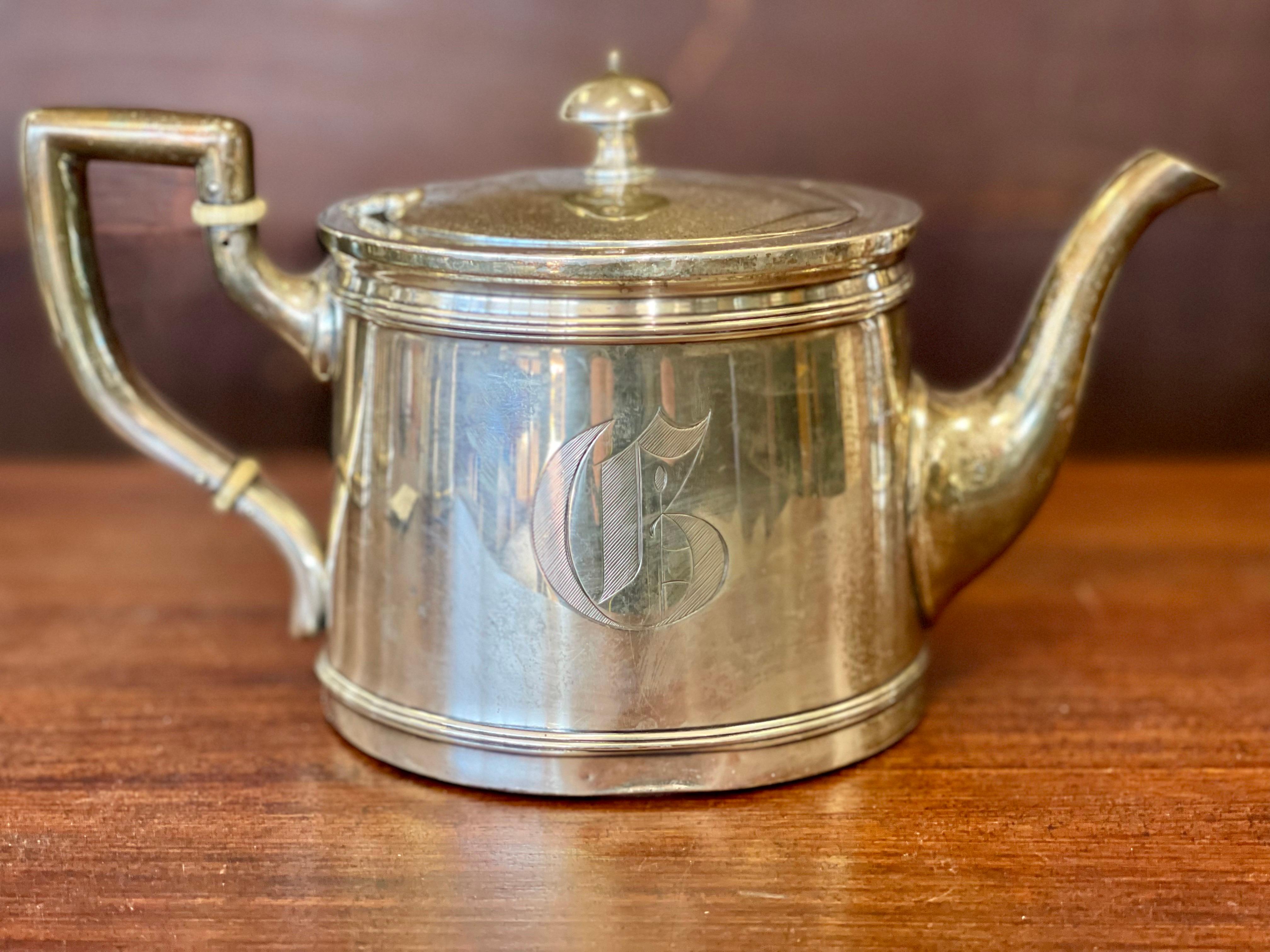 Meriden Britannia 5-Piece Sterling Silver Tea Coffee Set Service 2132 Grams 2