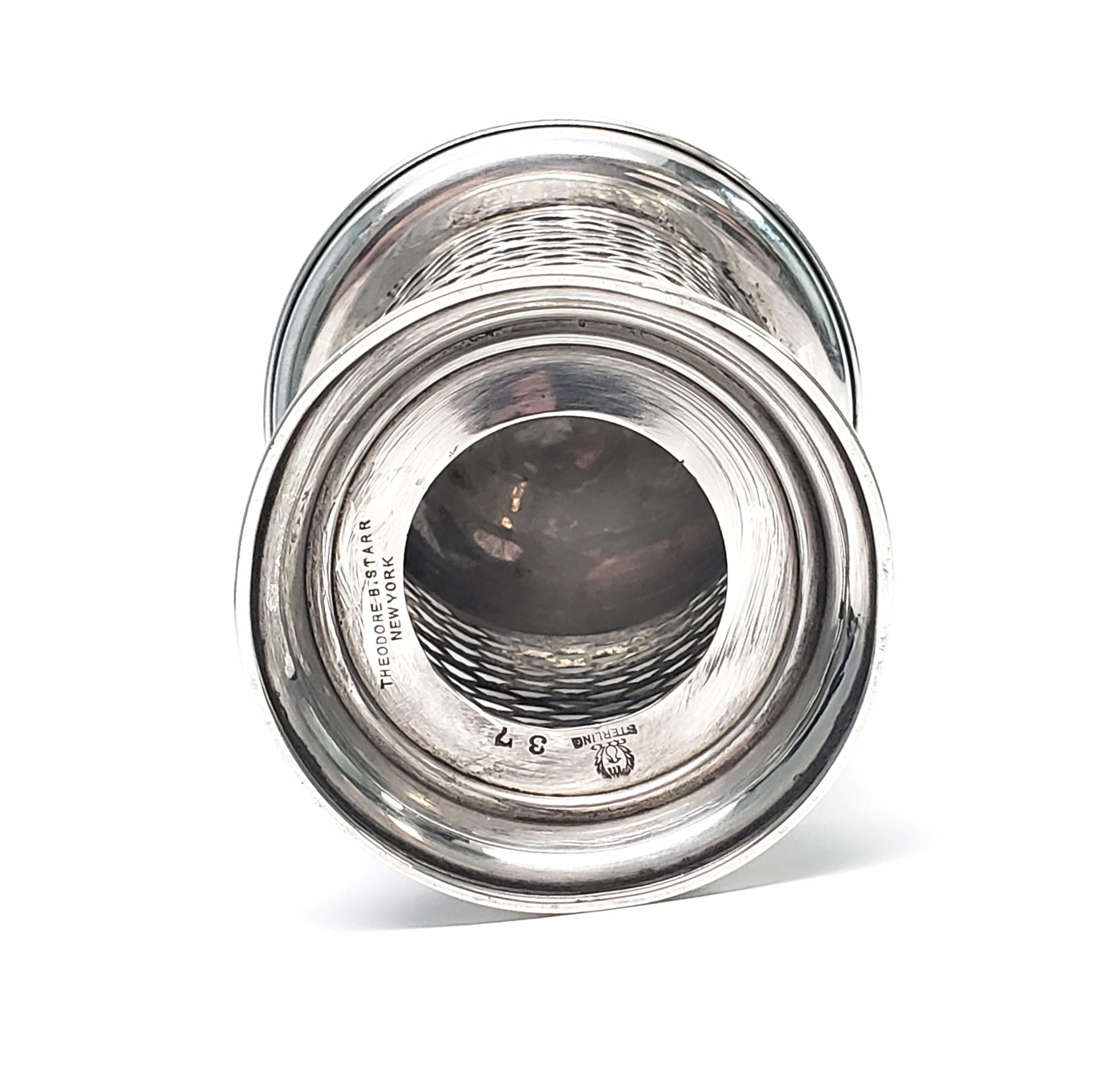 Meriden Brittania Co. Reticulated Sterling Silver Jar, No Insert 1