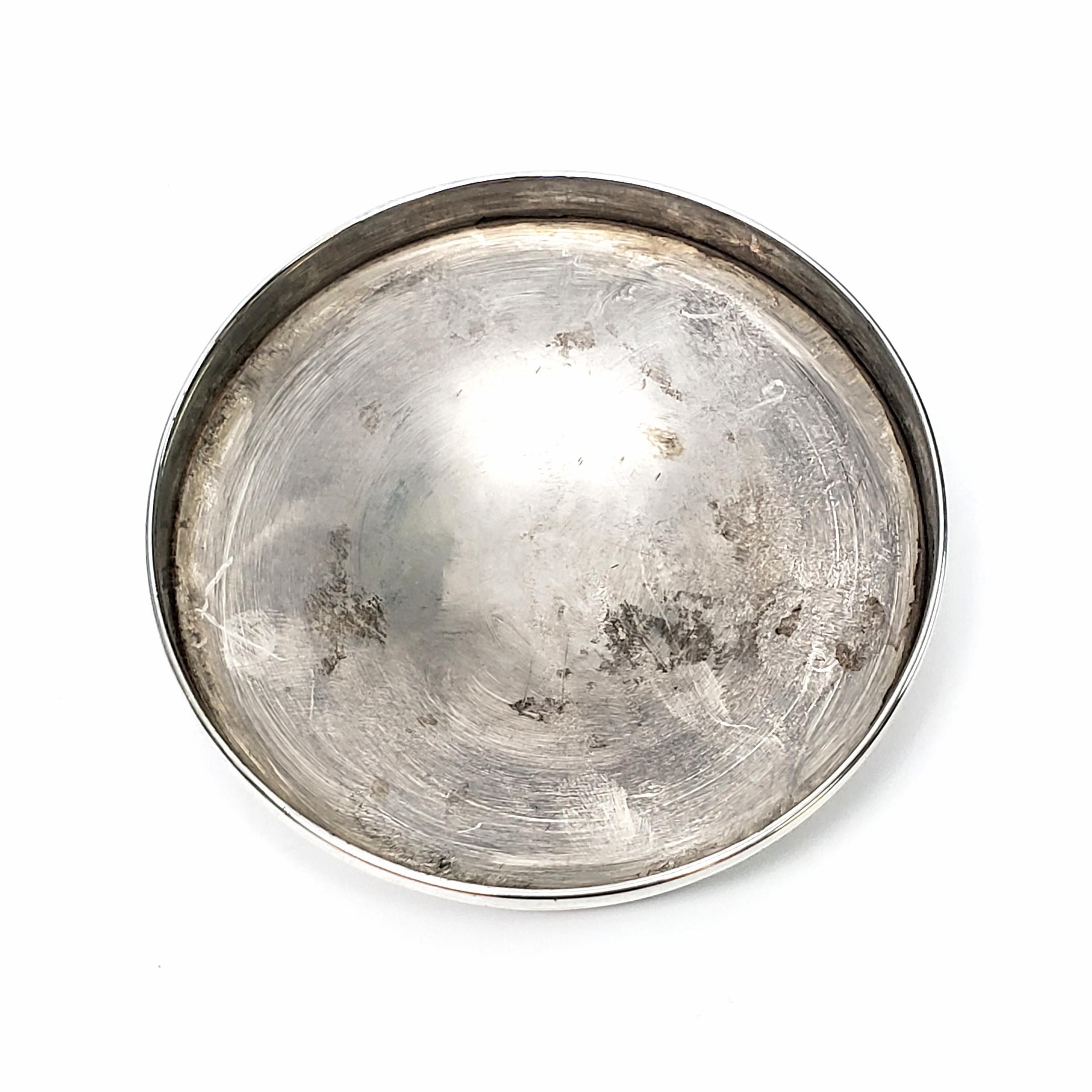 Meriden Brittania Co. Reticulated Sterling Silver Jar, No Insert 4