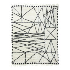 Meridian by Liesel Plambeck, Abstract 1930s Art Deco Inspired Rug