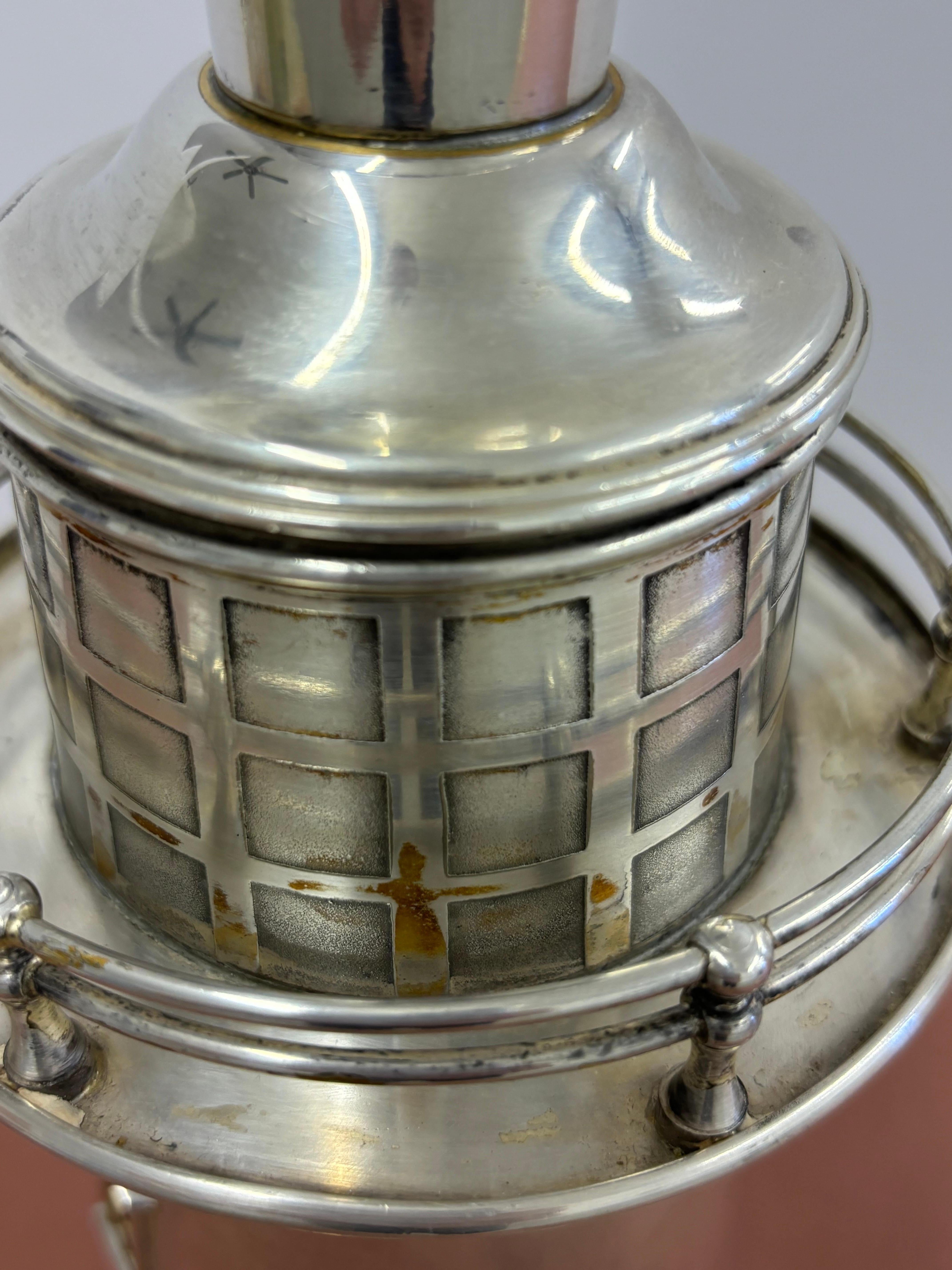 Meridian International Silver Lighthouse Cocktail Shaker 1927 6