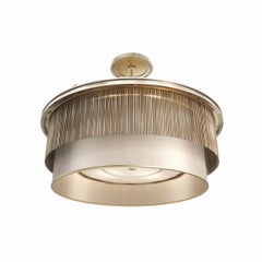 Lustre rond méridienne moderne